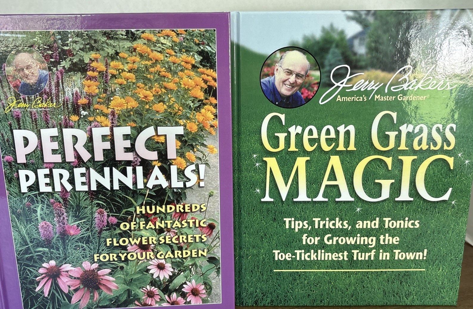 Lot of 5 Books and A Pamphlet by Jerry Baker Various Topics