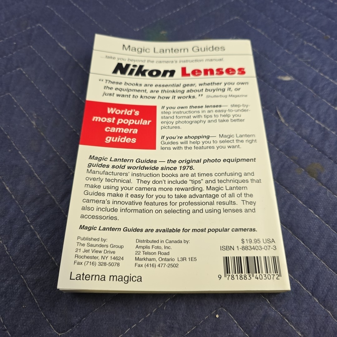 Nikon Lenses by Peterson, B.