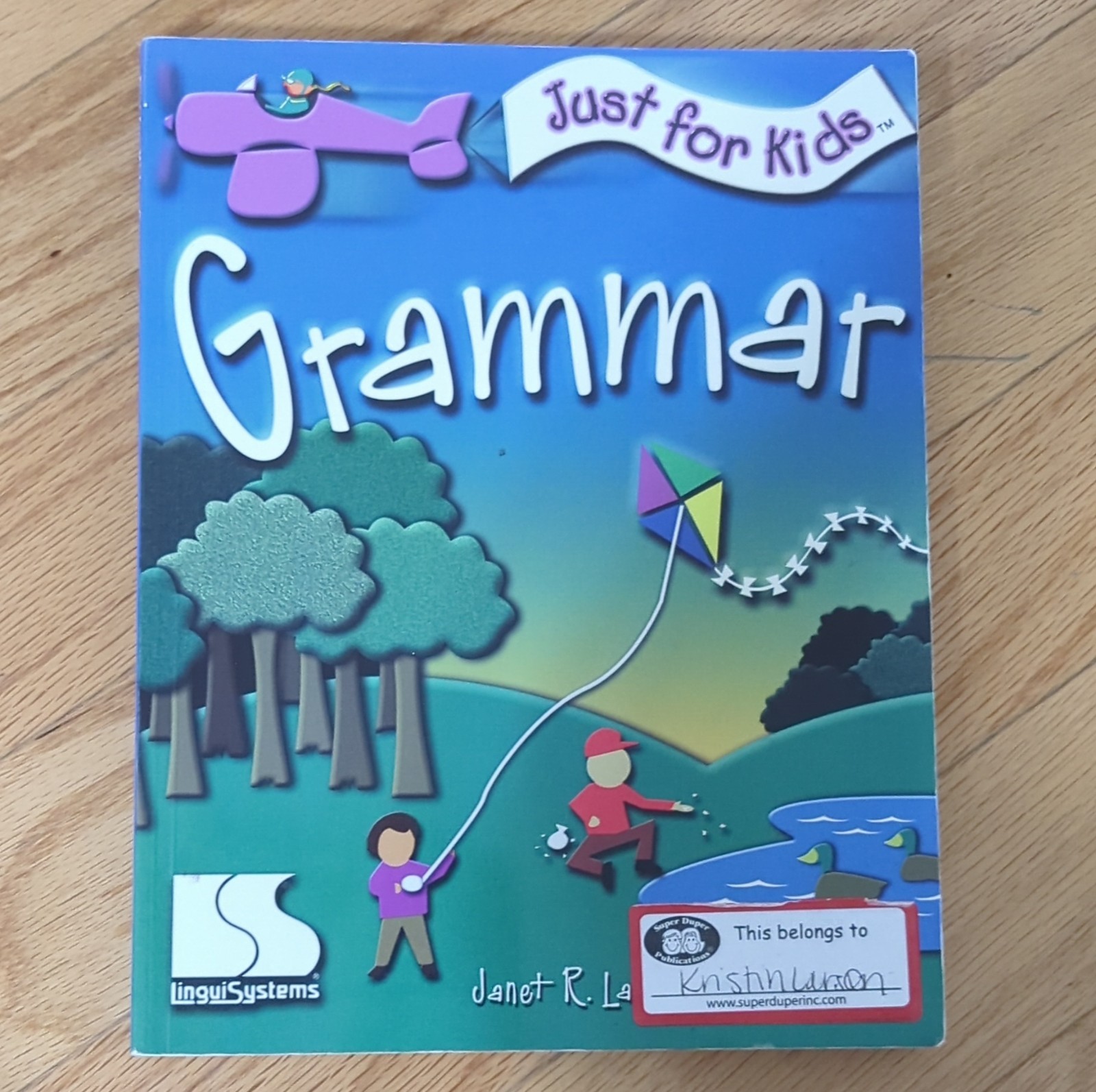 linguiSystems Just for Kids Grammar Paperback by Janet R. La Language Arts