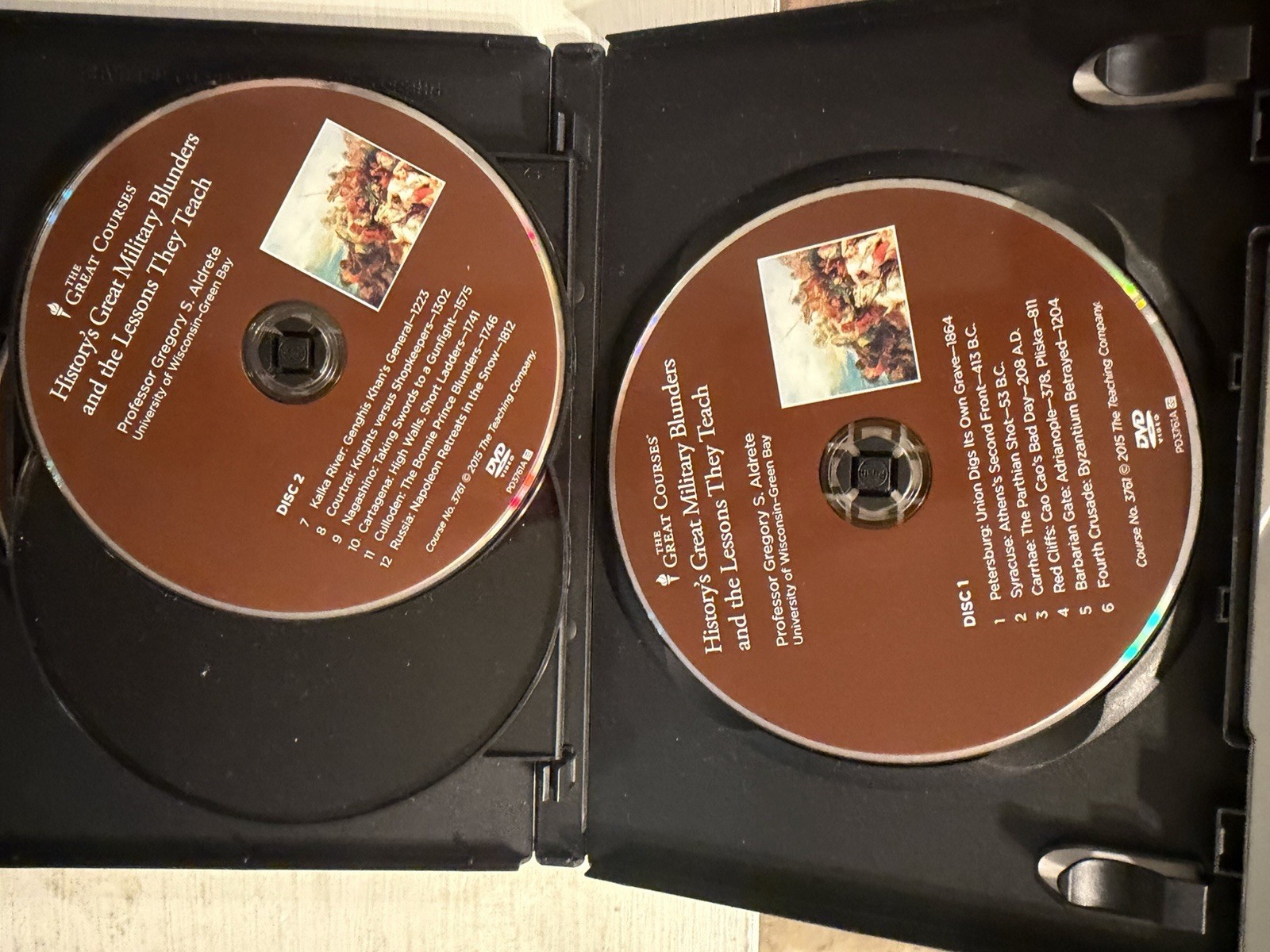 Great Courses: History’s Great Military Blunders & Lessons (4-Disc DVD Set)