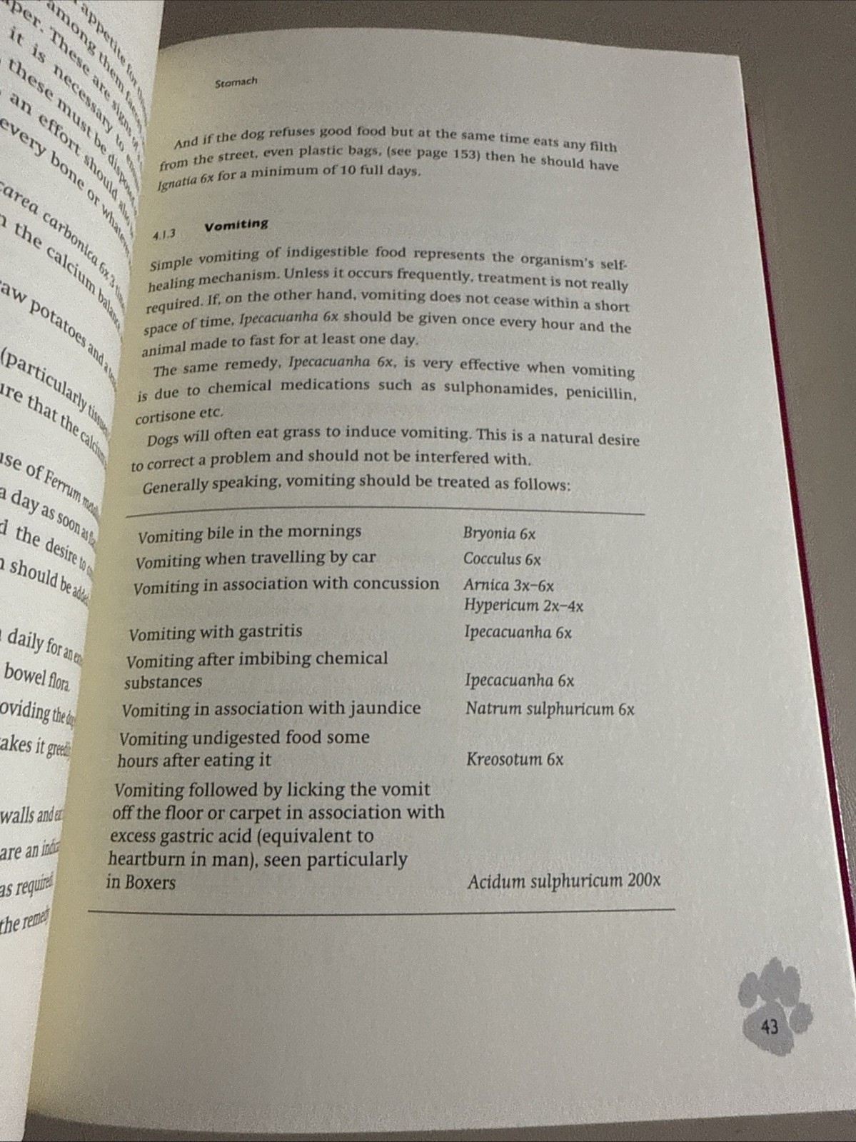 HOMOEOPATHIC MEDICINE FOR DOGS: A HANDBOOK FOR VETS Pet Owners By Wolff 1998 PB