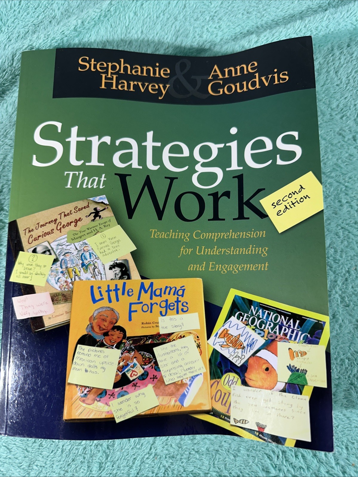 Strategies That Work -paperback 2007 by Stephanie Harvey, Anne Goudvis