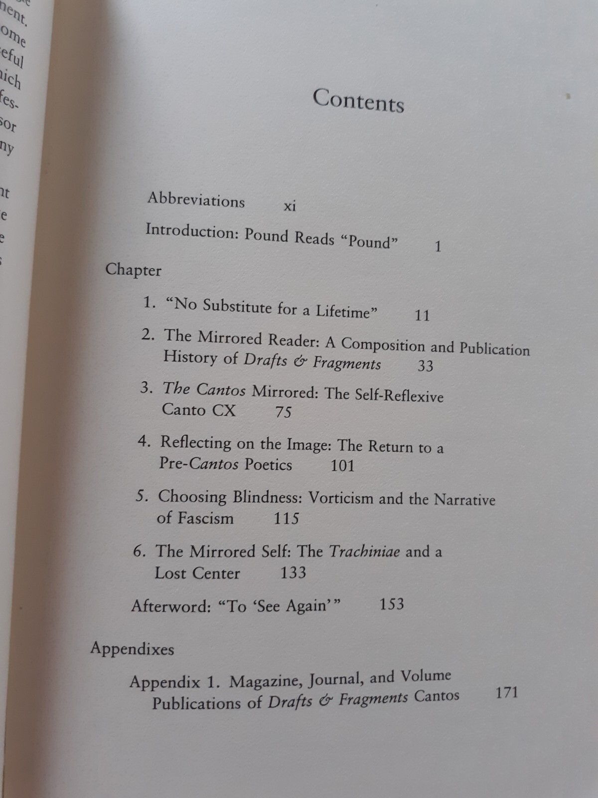 The Hall Of Mirrors, Peter Stoicheff, HCDJ, 1995, 1st Print, Ezra Pound, mh