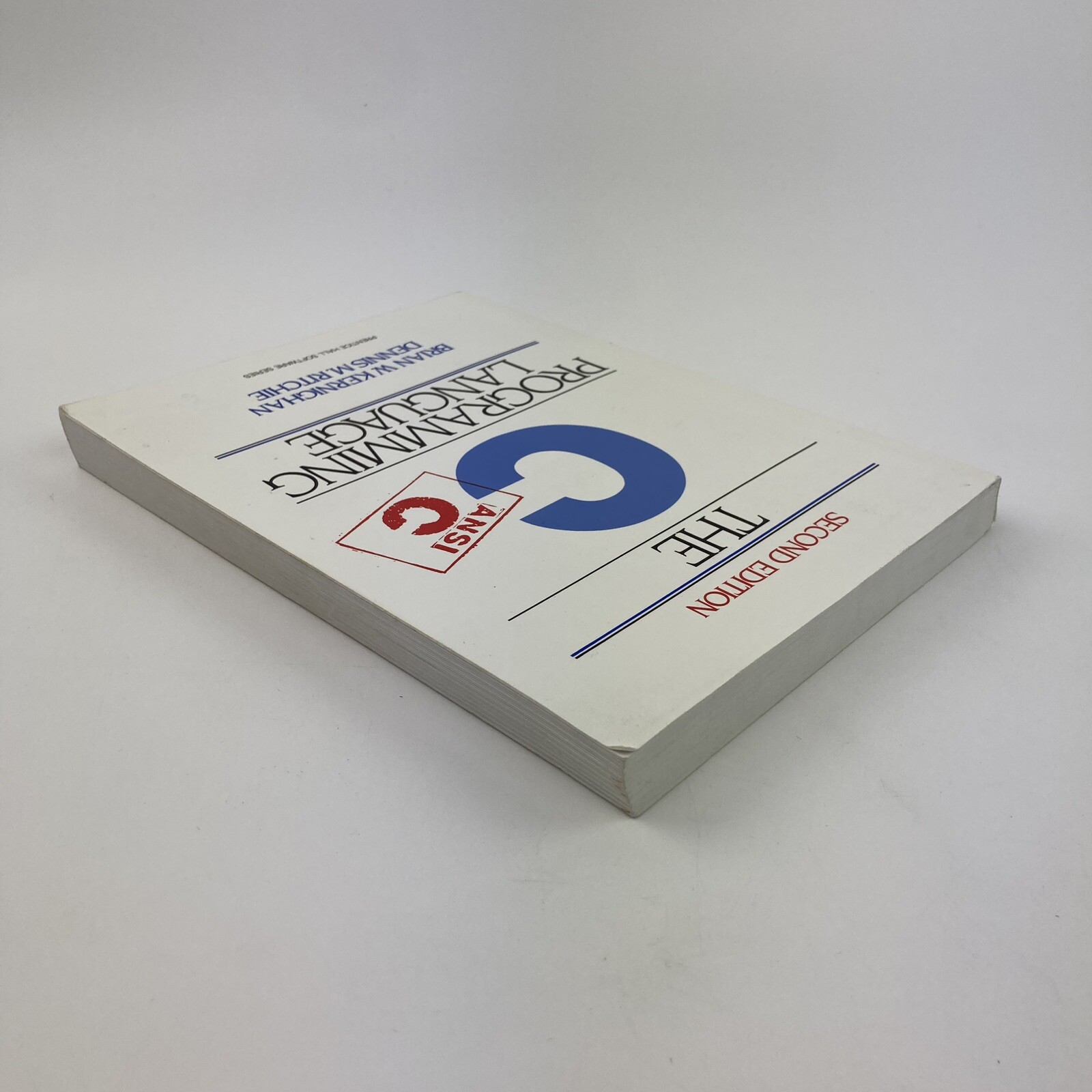 C Programming Language by Dennis Ritchie (English) Paperback Book GOOD FREE SHIP