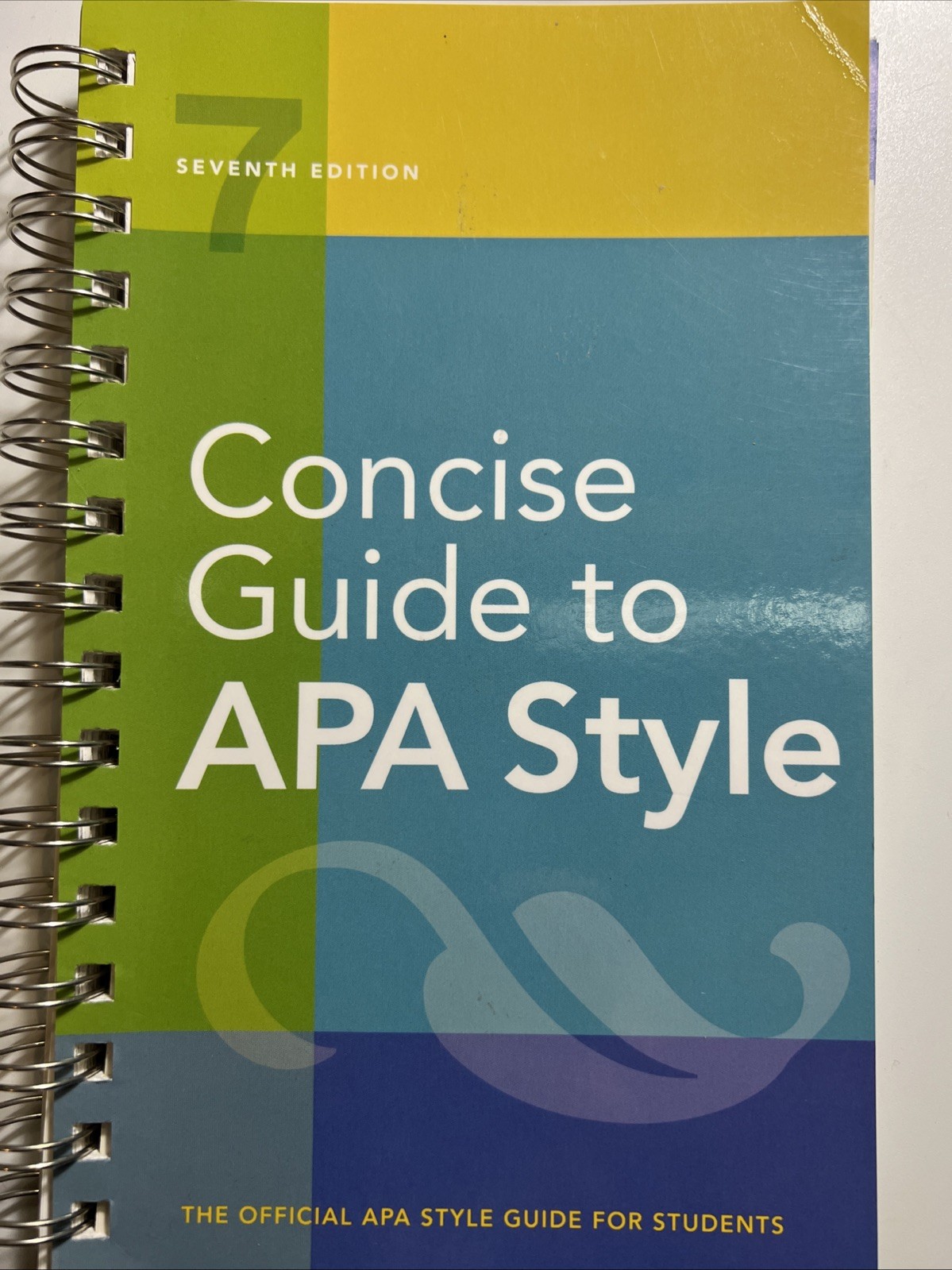 Concise Guide to APA Style: 7th Edition (OFFICIAL) Spiral Bound