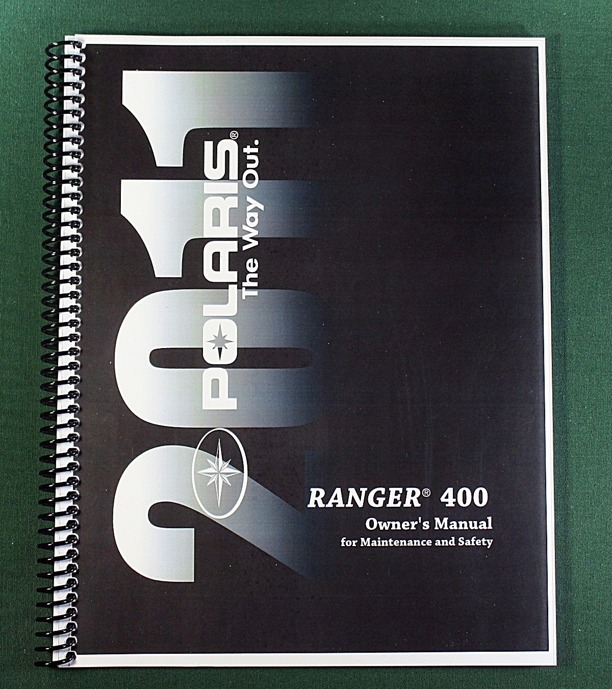 2011 Polaris Ranger 400 Owner’s Manual: 125 Pages & Protective Covers!
