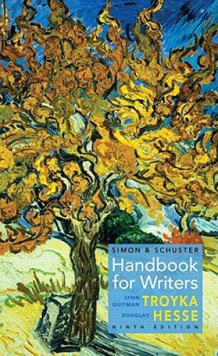 Simon & Schuster Handbook for Writers (9th Edition) – Hardcover – VERY GOOD