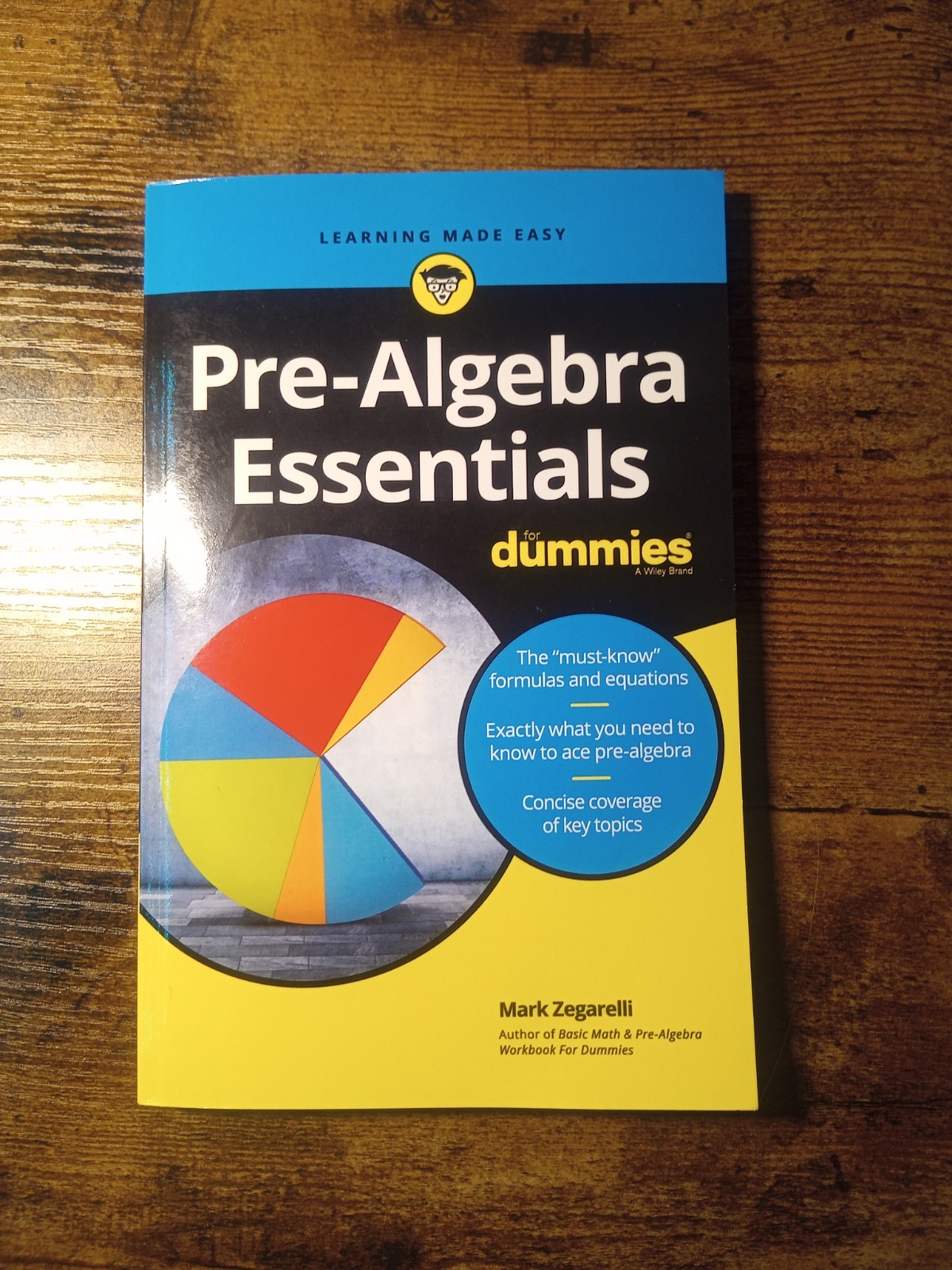 Basic Math & Pre Algebra for Dummies books & workbook lot of 3 paperback