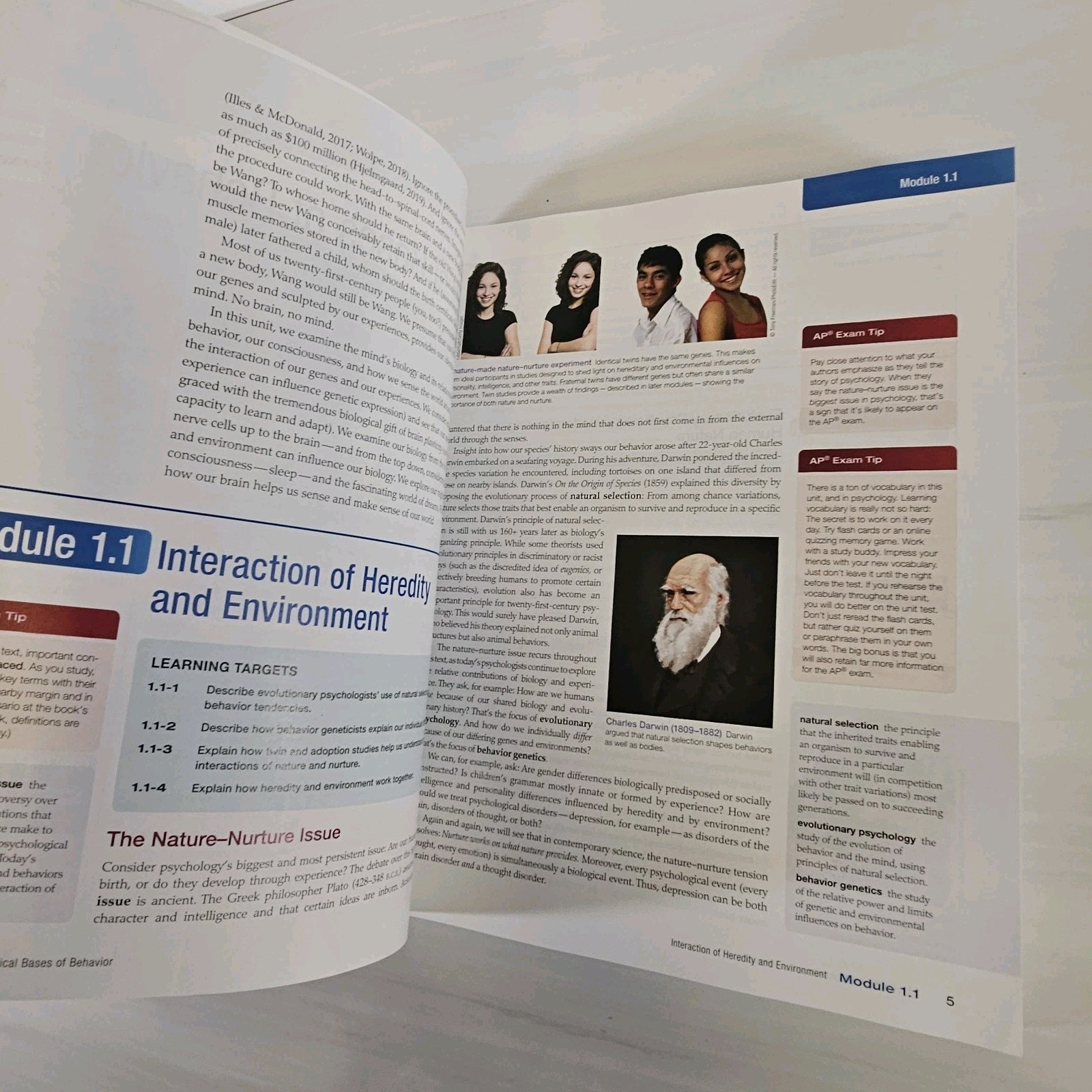Myers AP psychology textbook – Fouth Edition – NFS Paper Back