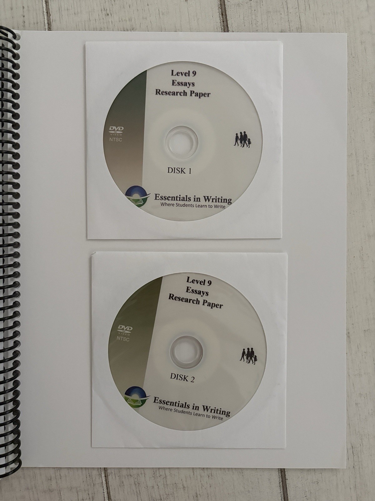 Essentials in Writing Level 9 Spiral Textbook & 3 DVD Set Matthew Stephens