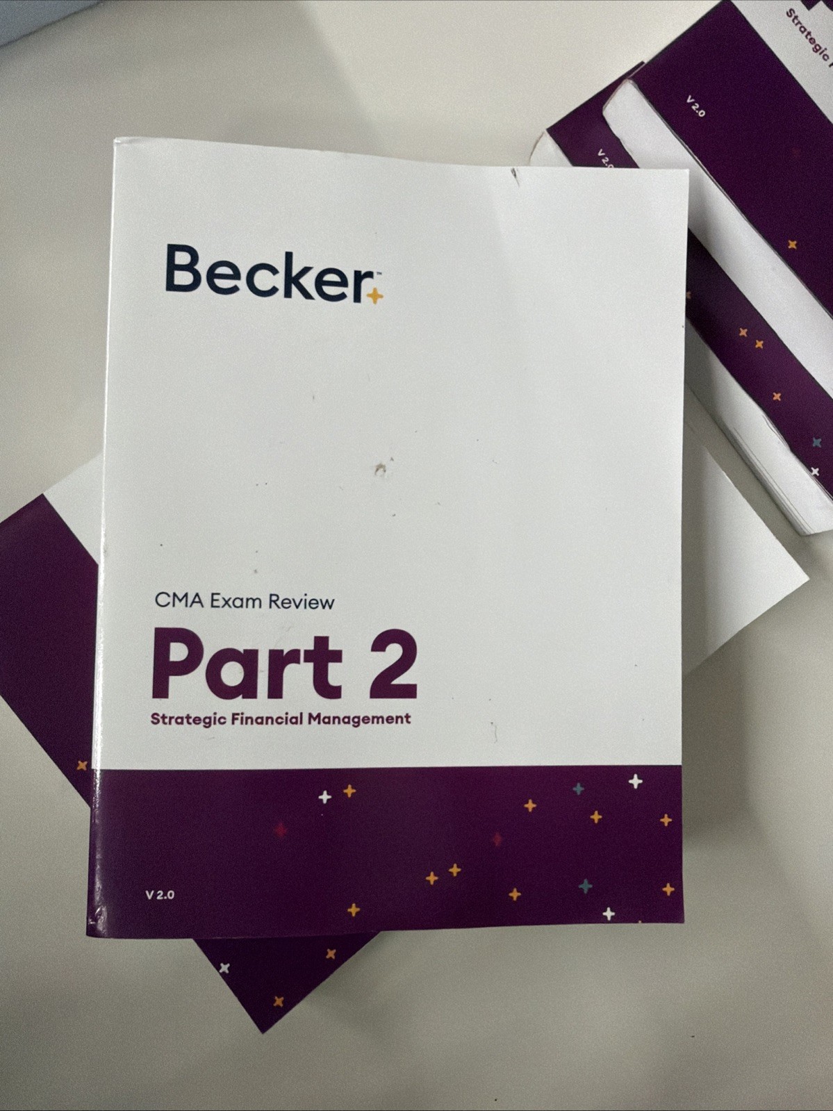 Becker CMA Exam Review Part 2 V 2.0 Strategic Financial Management NEW/OTHER