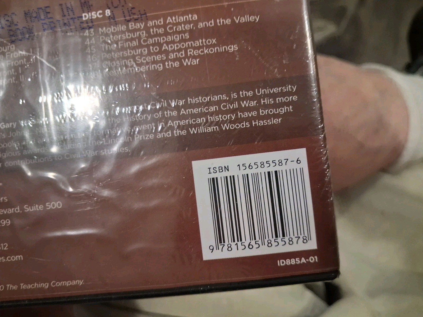 The Great Courses The American Civil War 8 DVD Set & Guidebook NEW Sealed