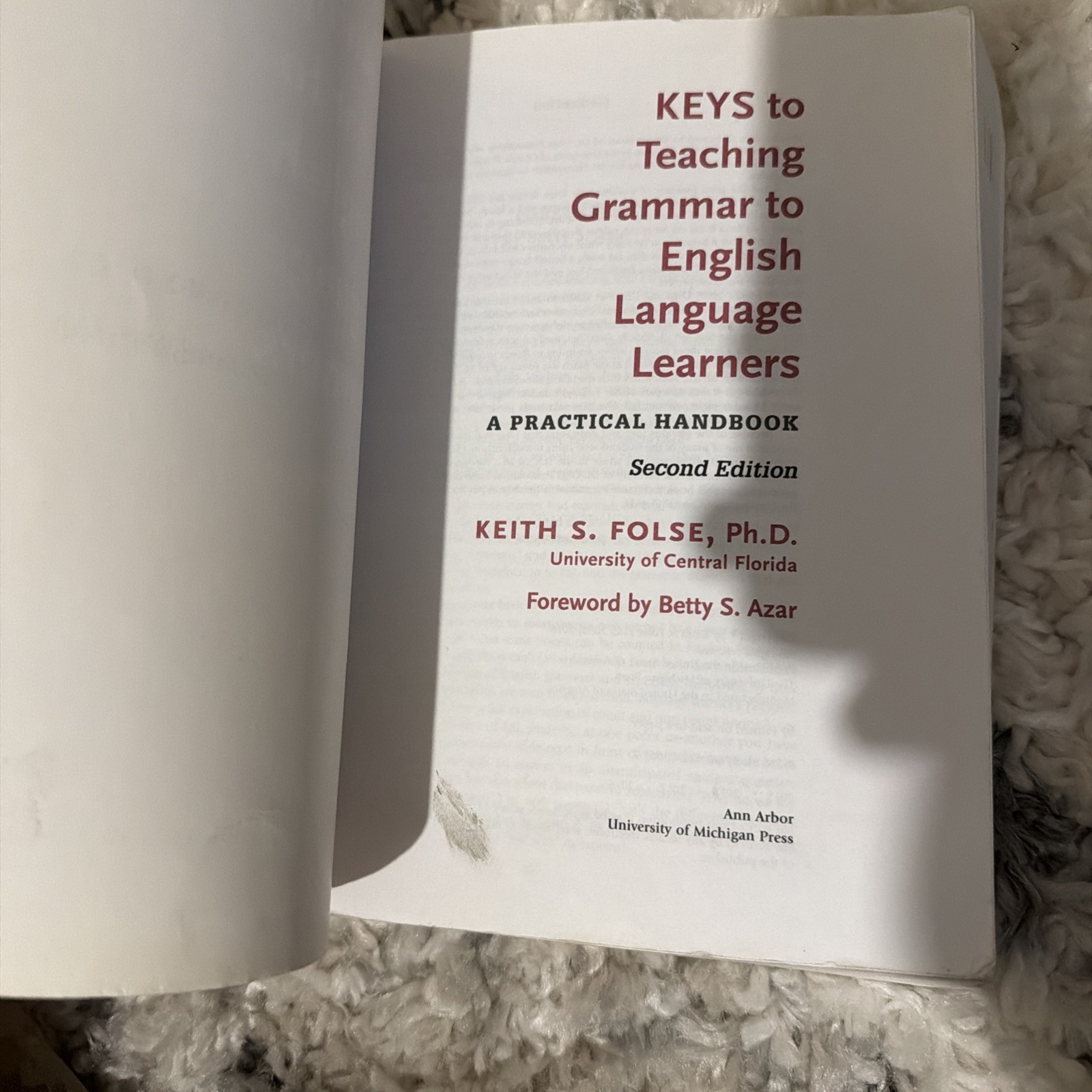Keys to Teaching Grammar to English…, Folse, Keith S.