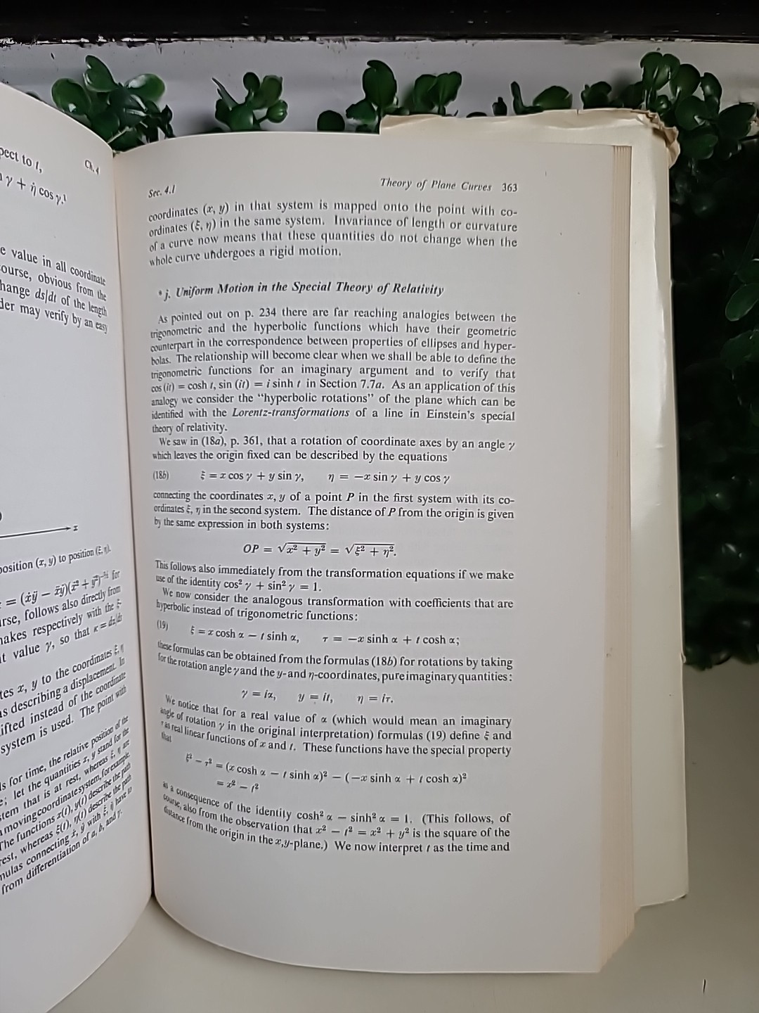 Introduction to Calculus and Analysis Vol 1 Courant John Hardcover 1965