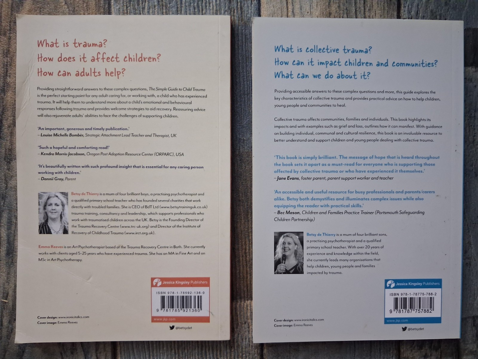 Simple Guide to Collective Trauma AND Simple Guide to Child Trauma bundle