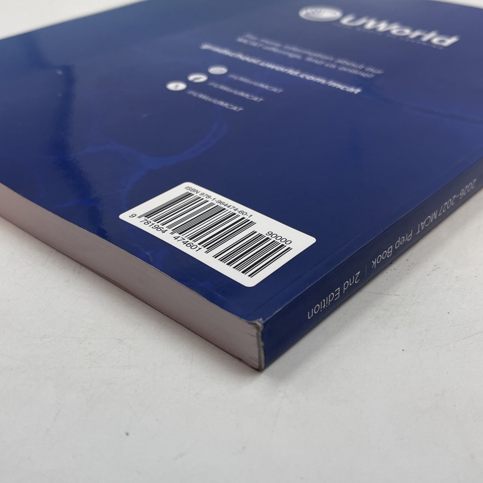 UWorld MCAT Prep Book Behavioral Sciences 2nd Edition 2026-2027
