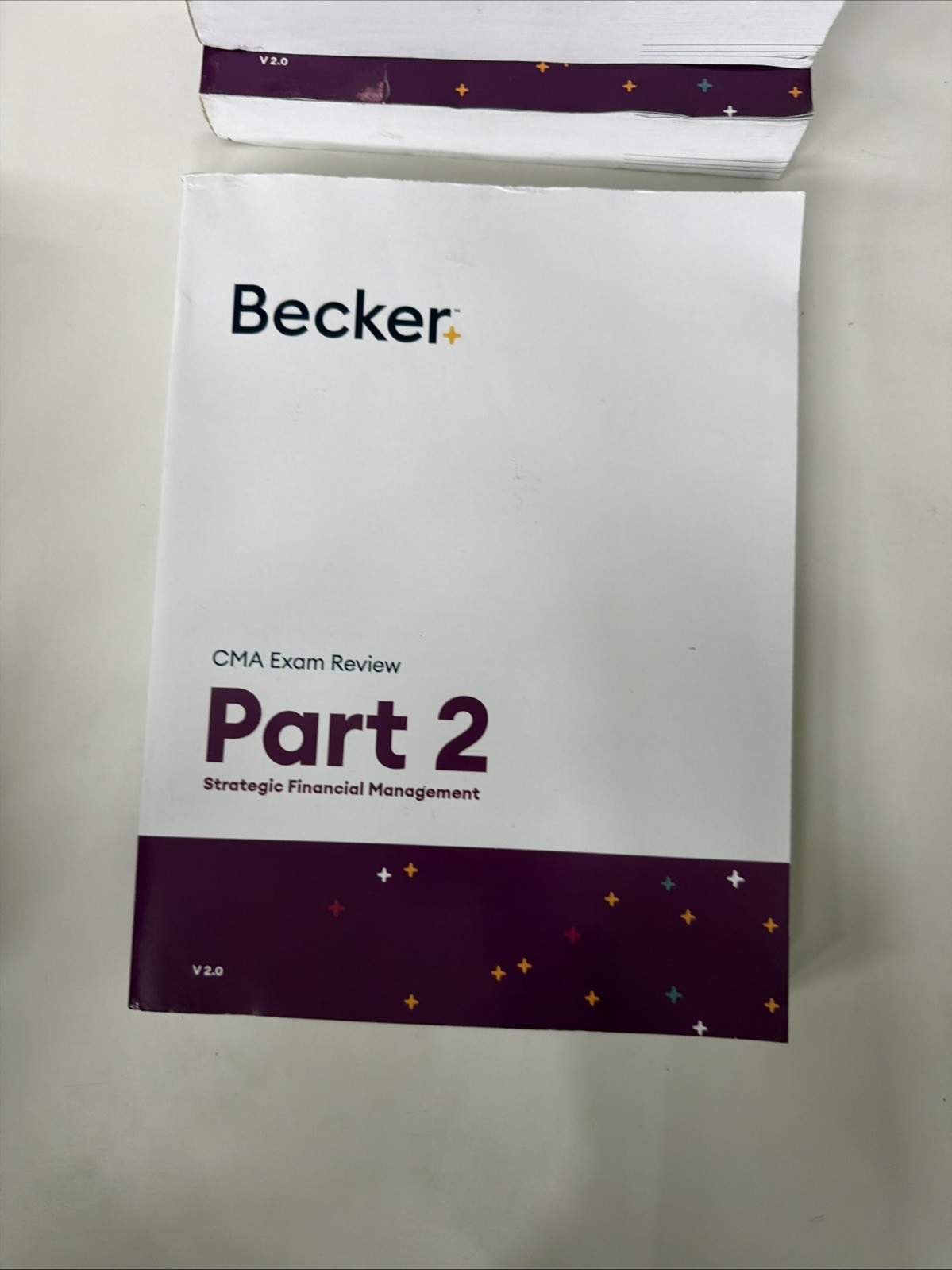 Becker CMA Exam Review Part 2 V 2.0 Strategic Financial Management NEW/OTHER