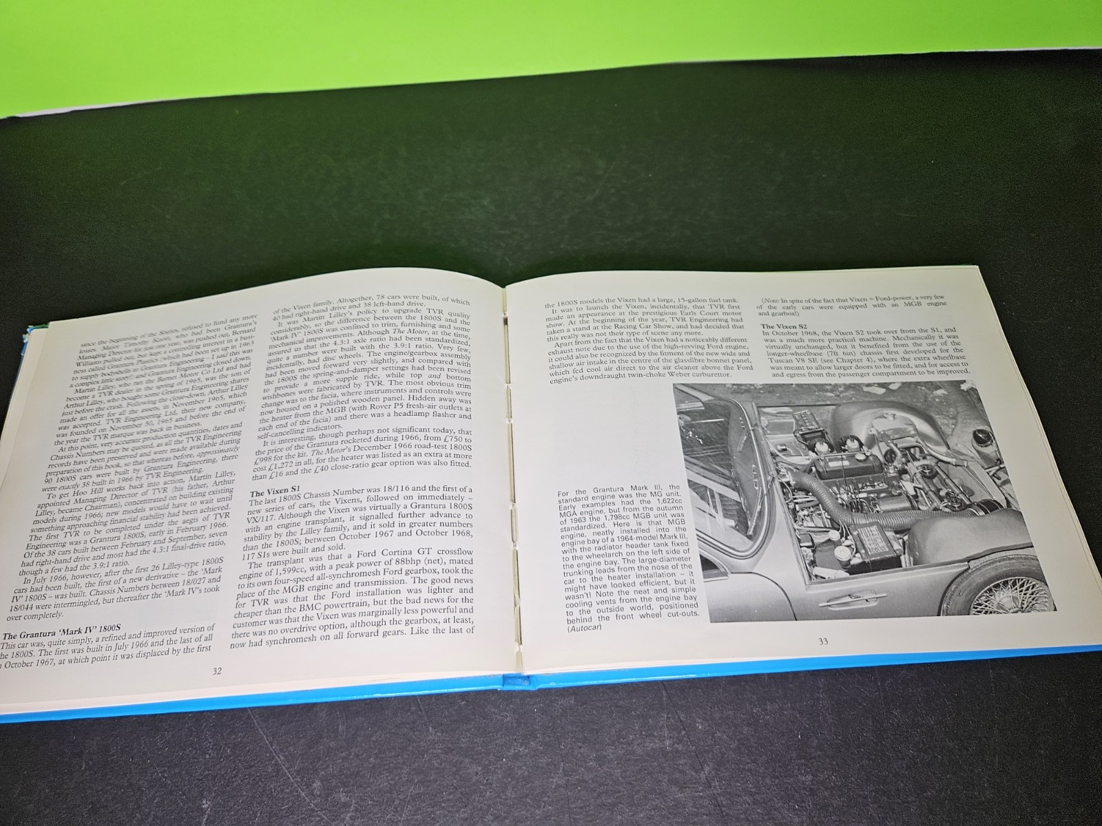 TVRs Volume 1 – Grantura to Taimar by Graham Robson, 1993 Motor HB, British Auto