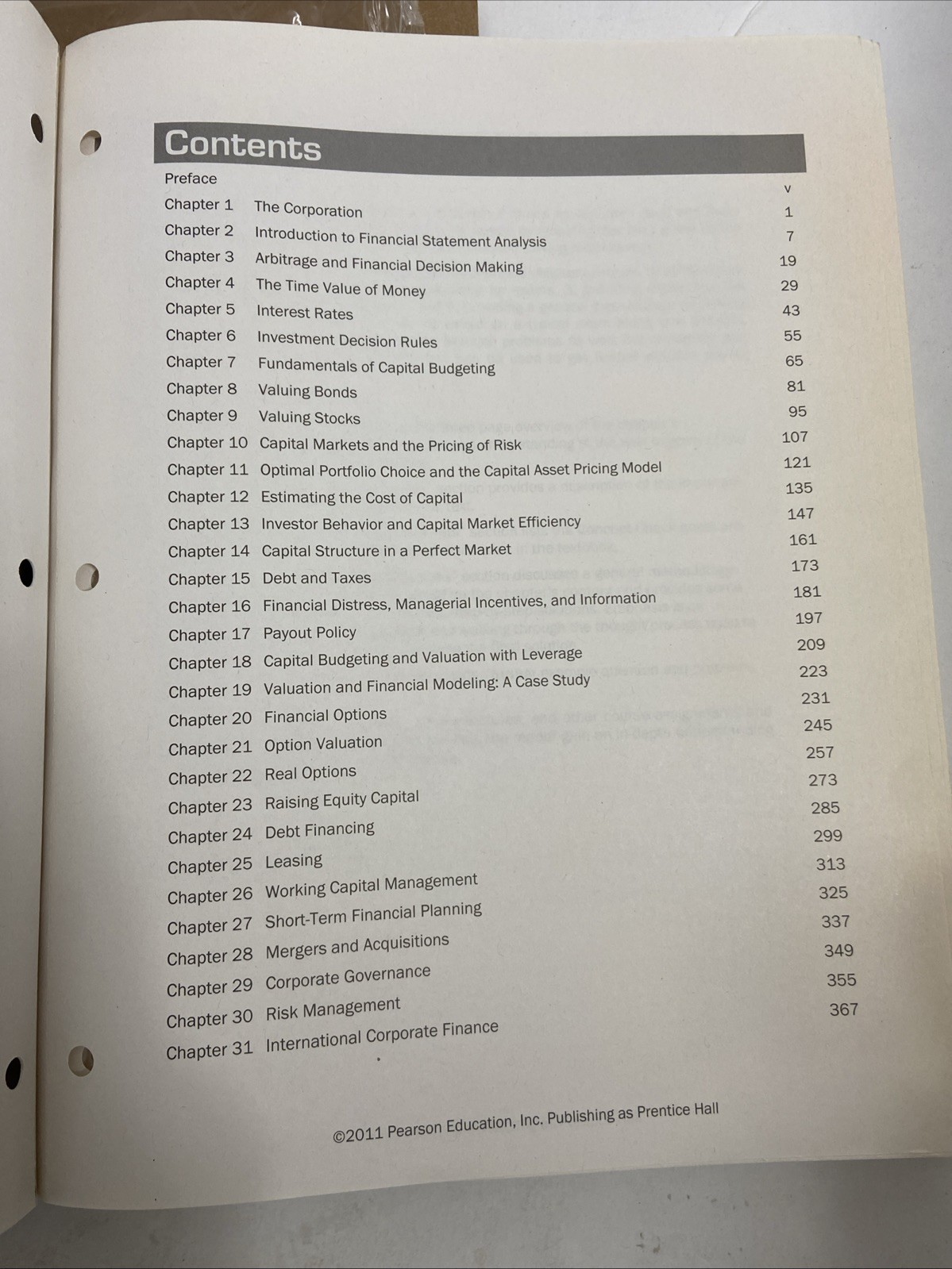 Study Guide for Corporate Finance- Excellent Condition!👍👍