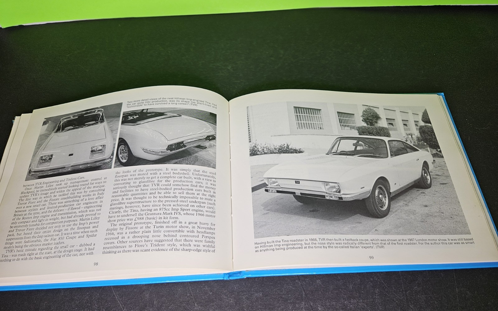 TVRs Volume 1 – Grantura to Taimar by Graham Robson, 1993 Motor HB, British Auto