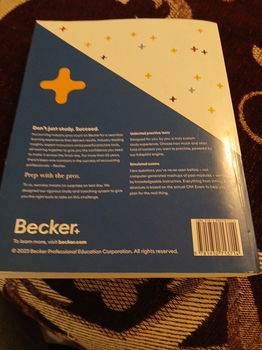 Becker FINANCIAL ACCOUNTING & REPORTING after January 9, 2024 v1.0
