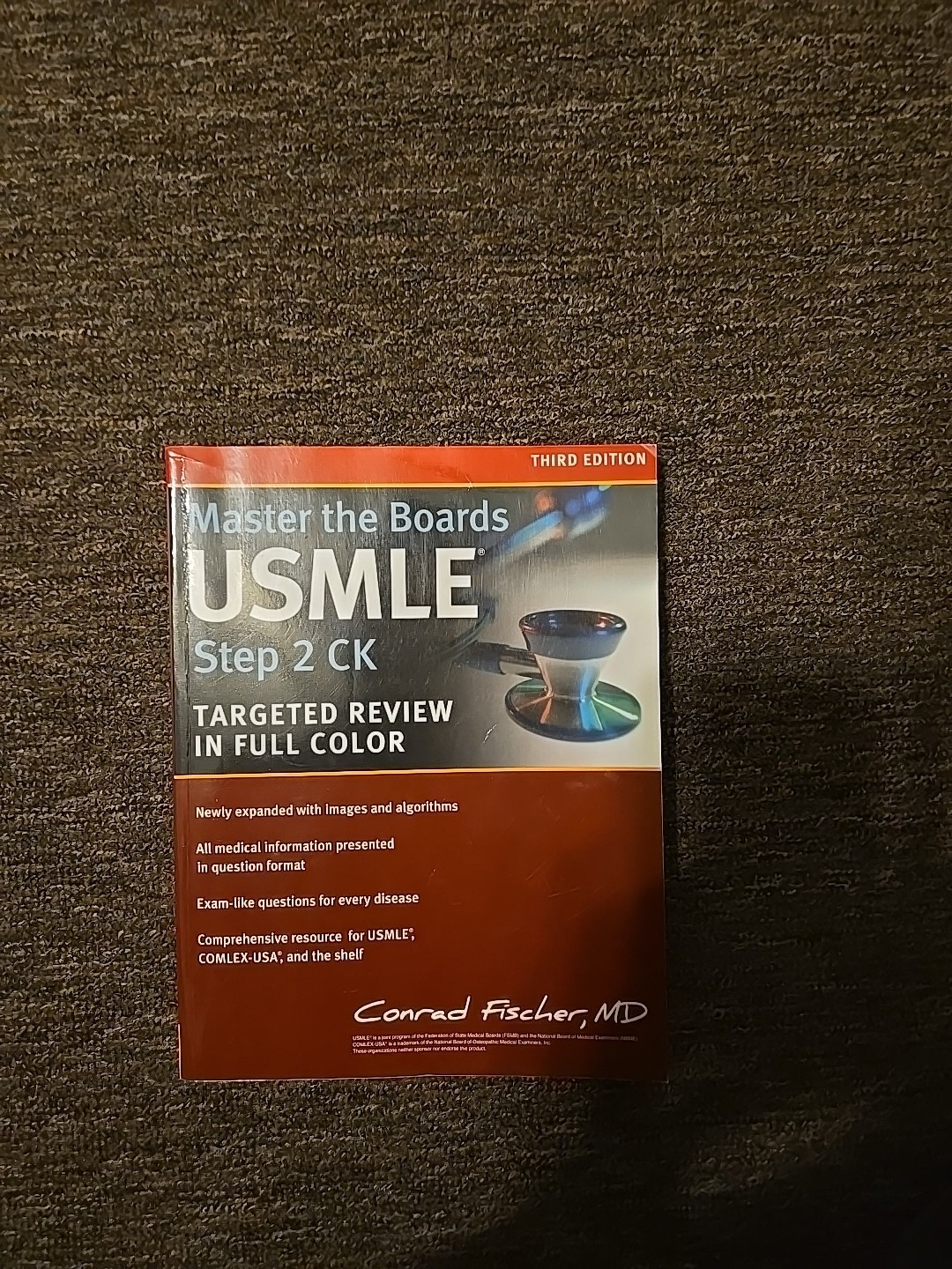 Master the Boards USMLE Step 2 CK by Conrad Fischer