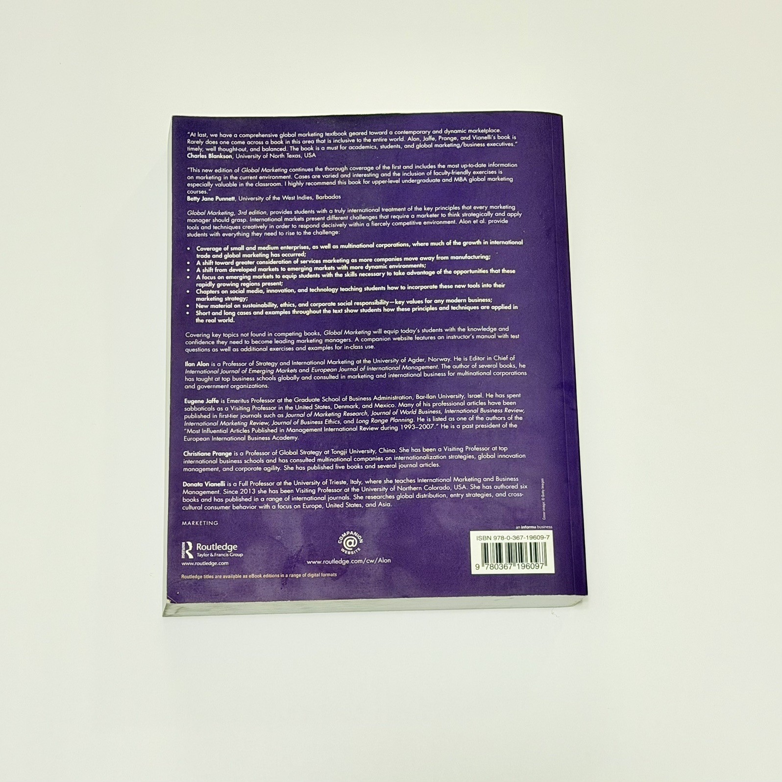 Global Marketing Strategy, Practice, and Cases 3rd Edition Paperback