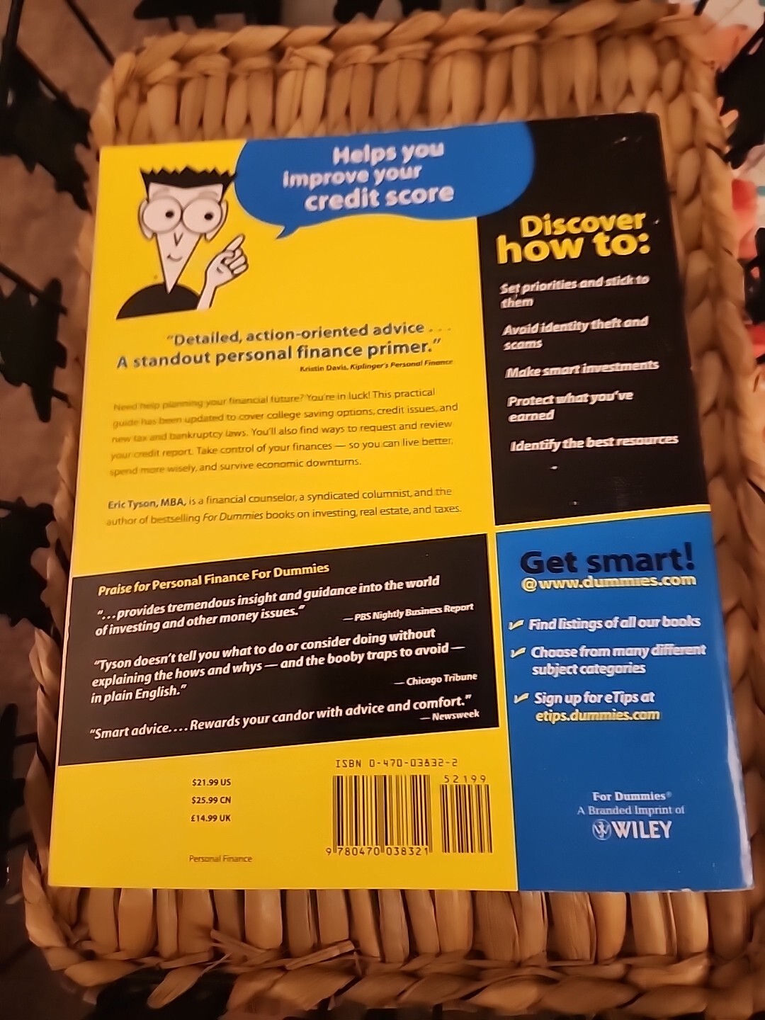 Personal Finance For Dummies 5th Edition Eric Tyson Excellent Quality