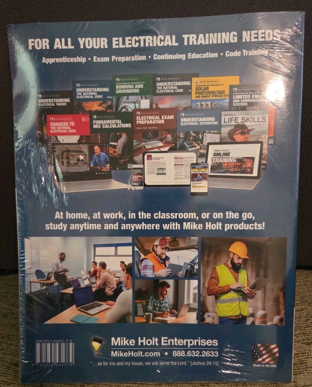 NEW Mike Holt’s 2023 Understanding the National Electrical Code, Vol. 1
