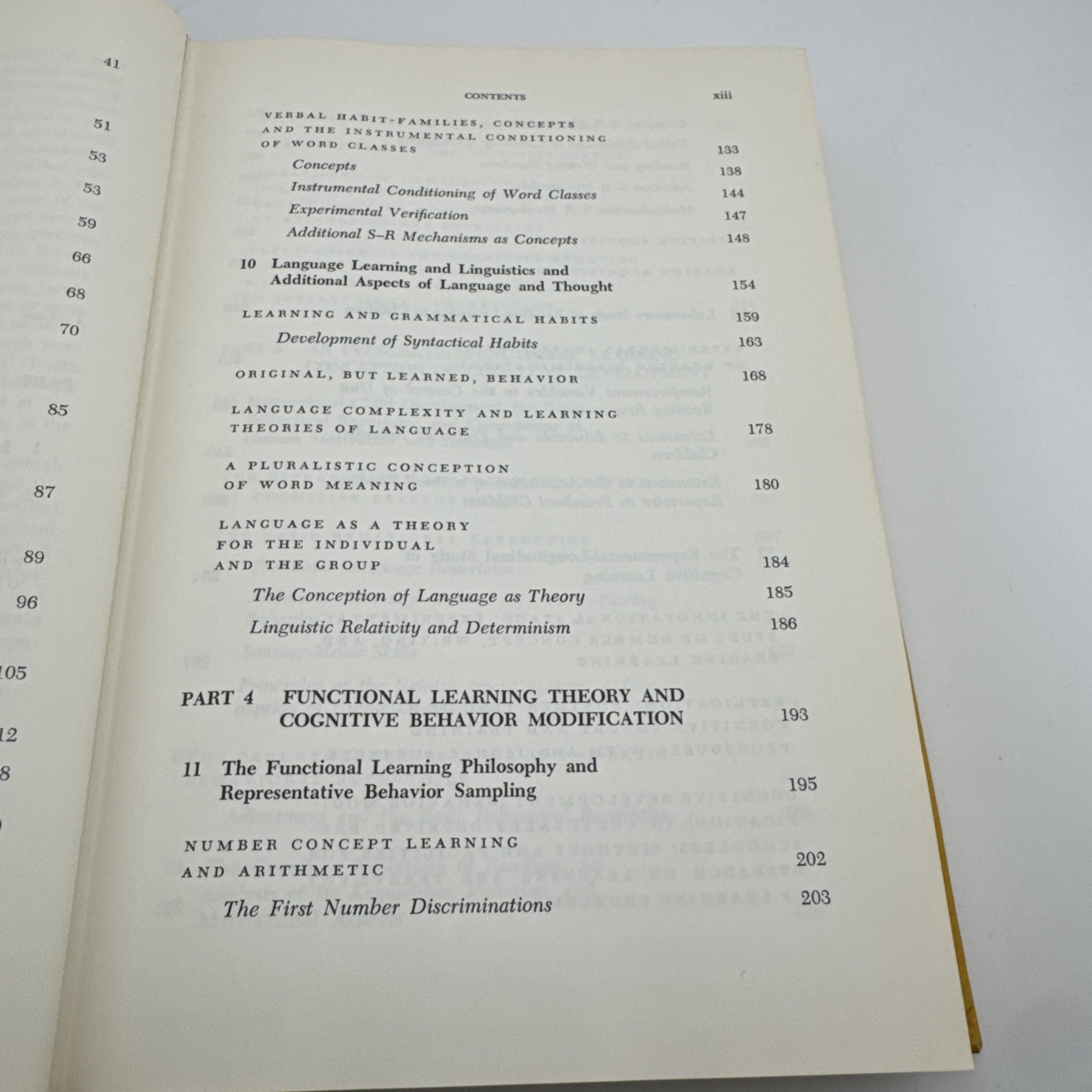 1968 HC Learning, Language, and Cognition by Staats, Arthur W.