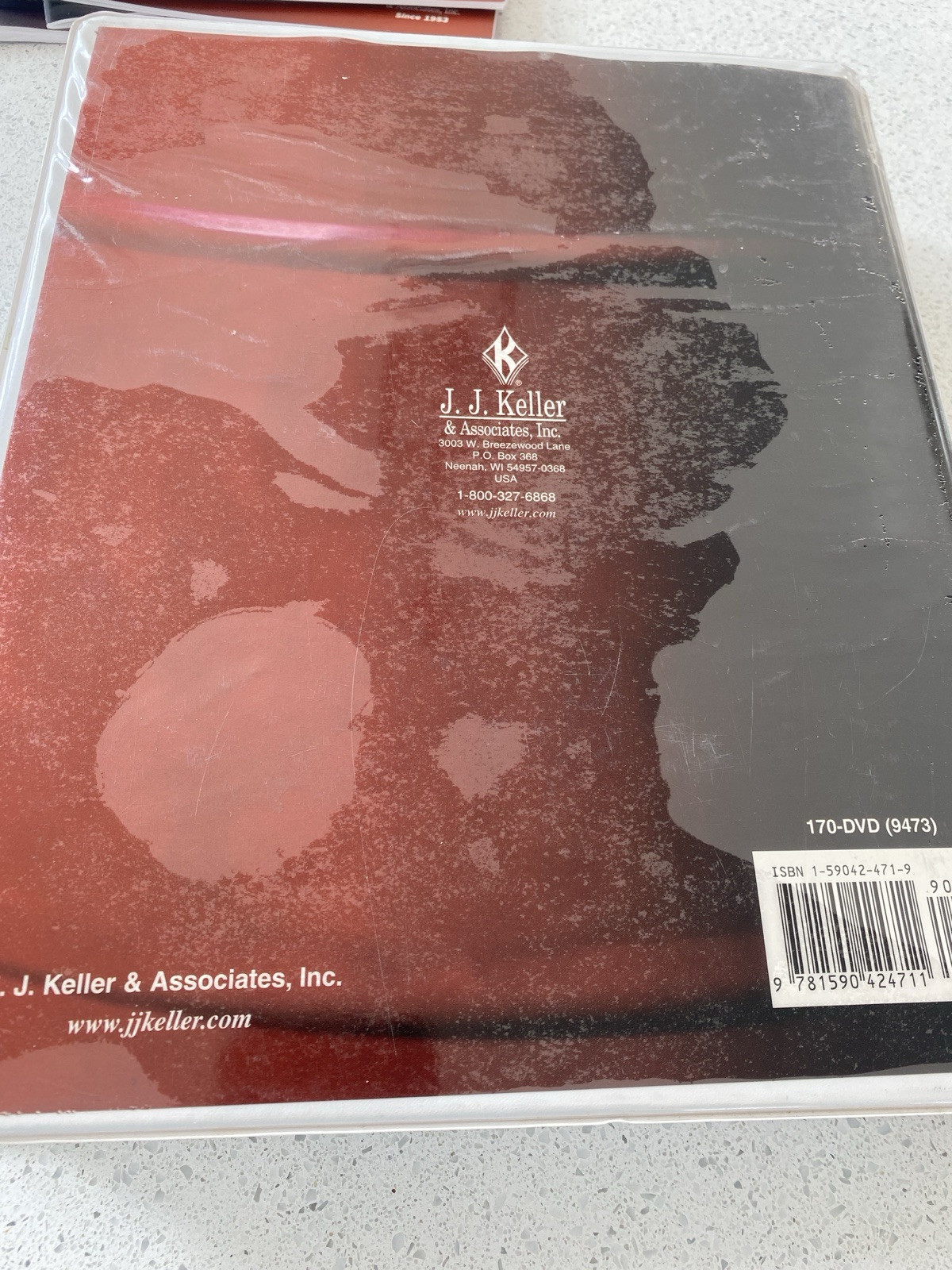 JJ Keller Hazard Communication Training Materials, DVD, User Guide- Haz Com