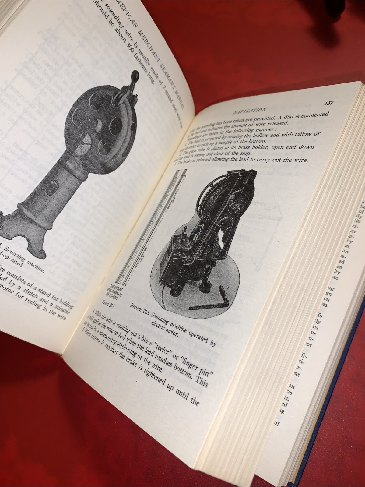 Vintage American Merchant Seamans Manual book 5th Edition Nautical Book 1964
