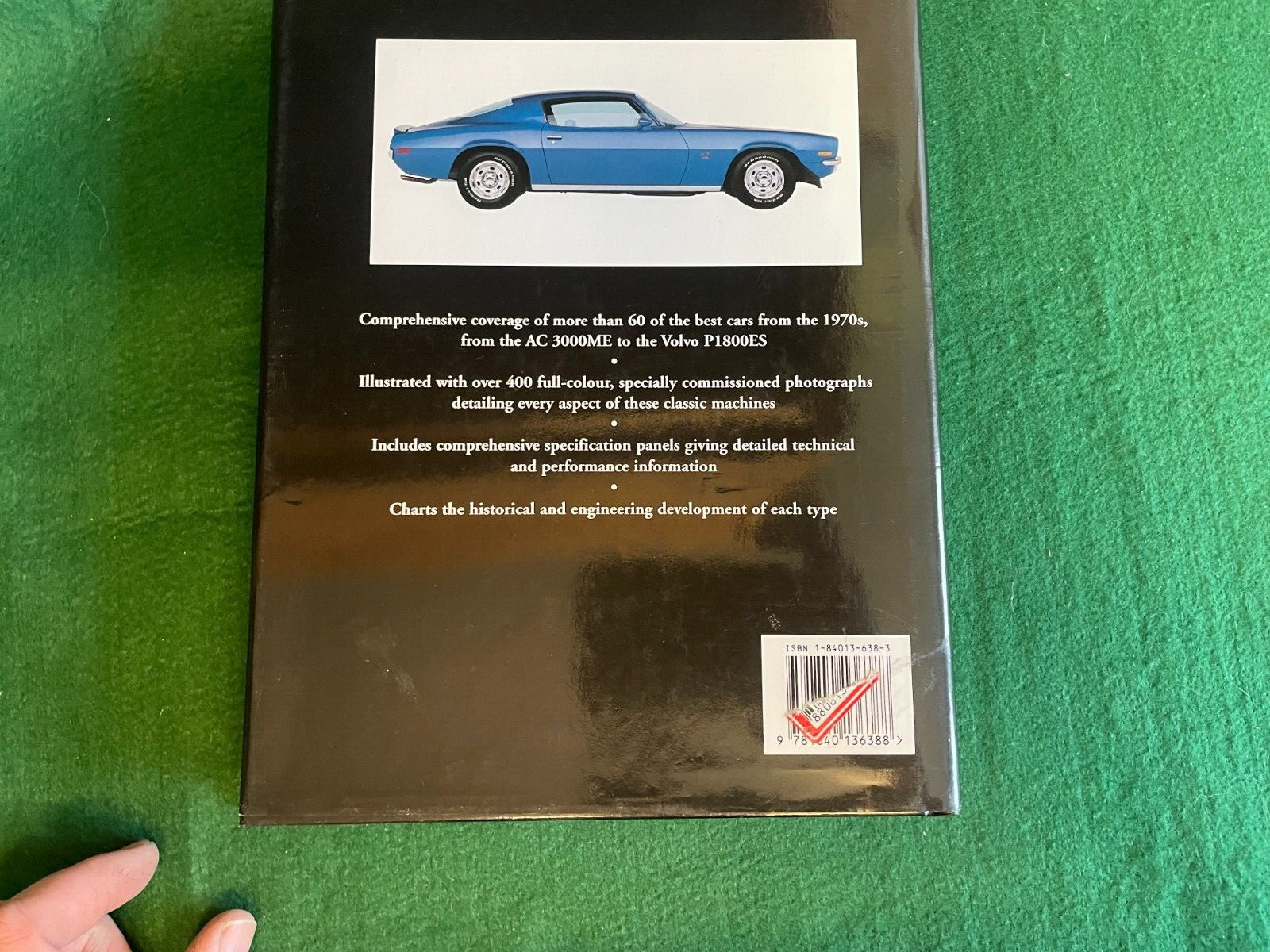HOT CARS OF THE 70’S CRAIG CHEETHAM HARD BACK 256 PAGES