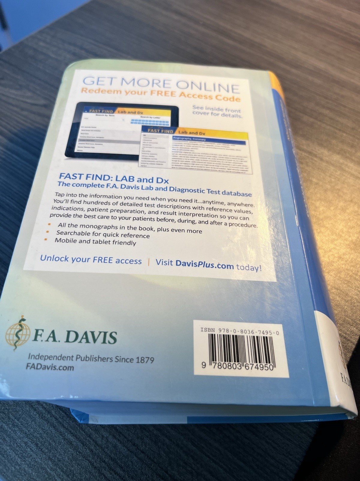 Davis’s Comprehensive Manual of Laboratory and Diagnostic Tests with Nursing…