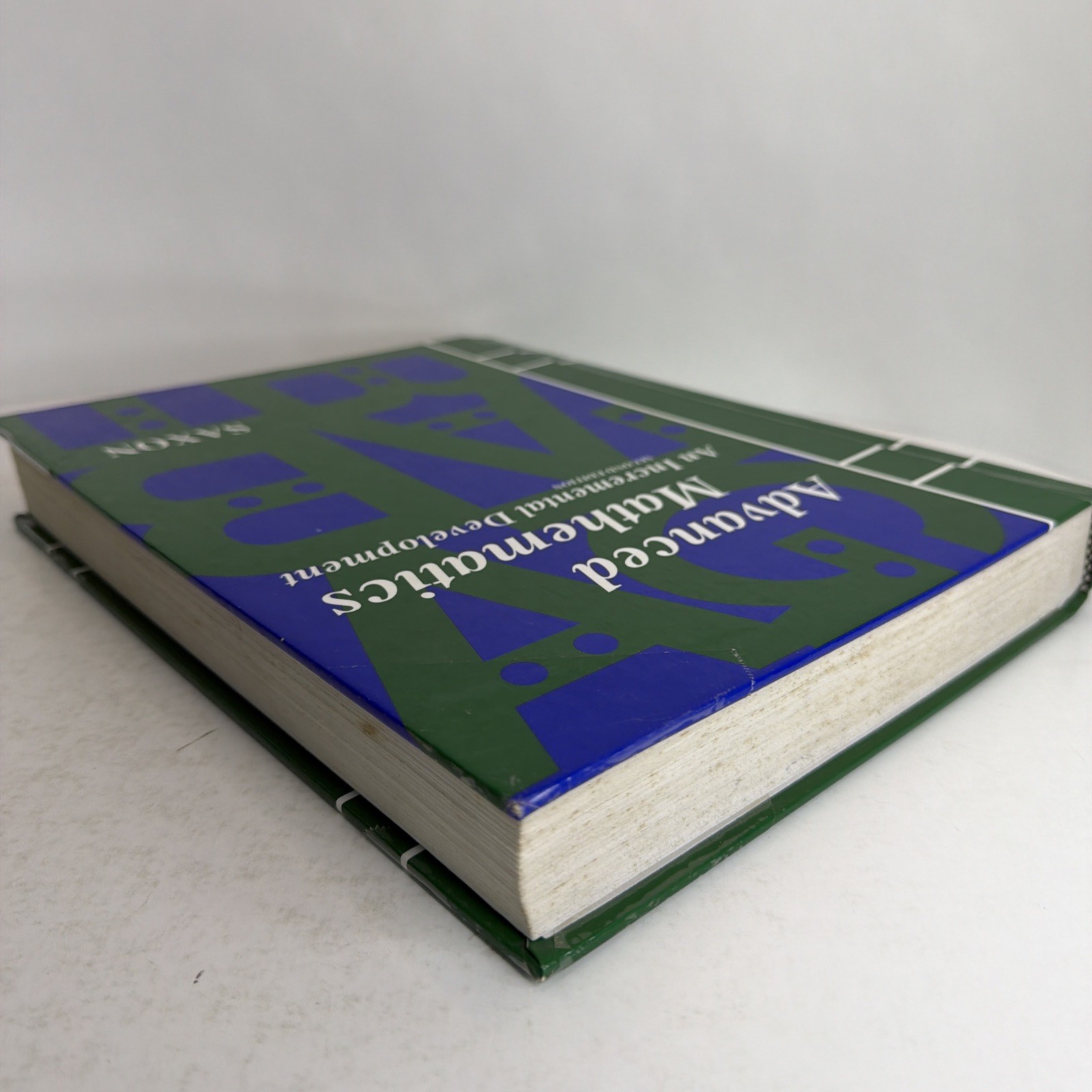 Advanced Mathematics: An Incremental Development 2nd Ed. 1996 Hardcover Saxon