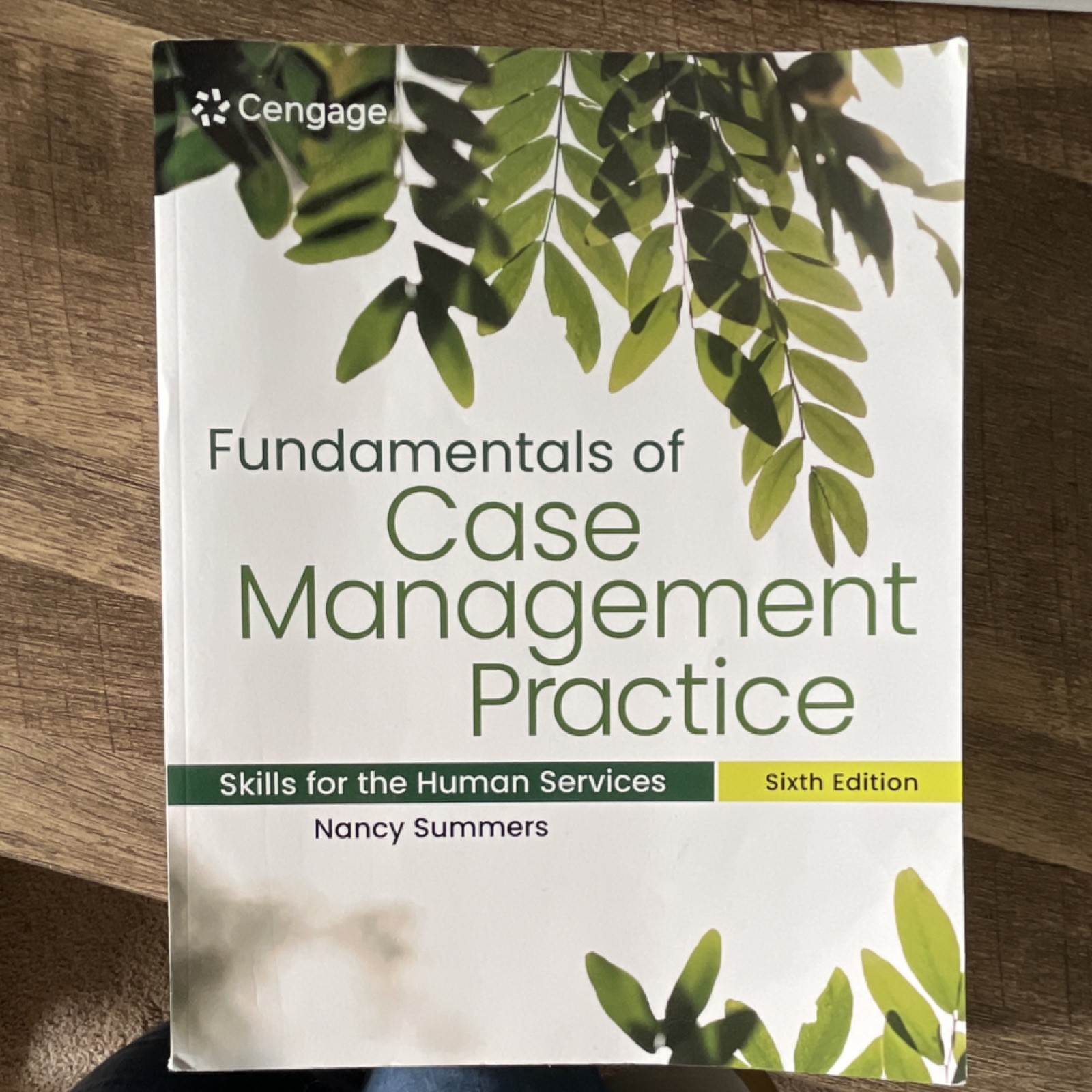 Cengage Fundamentals of Case Management Practice 6th Ed Paperback Nancy Summers