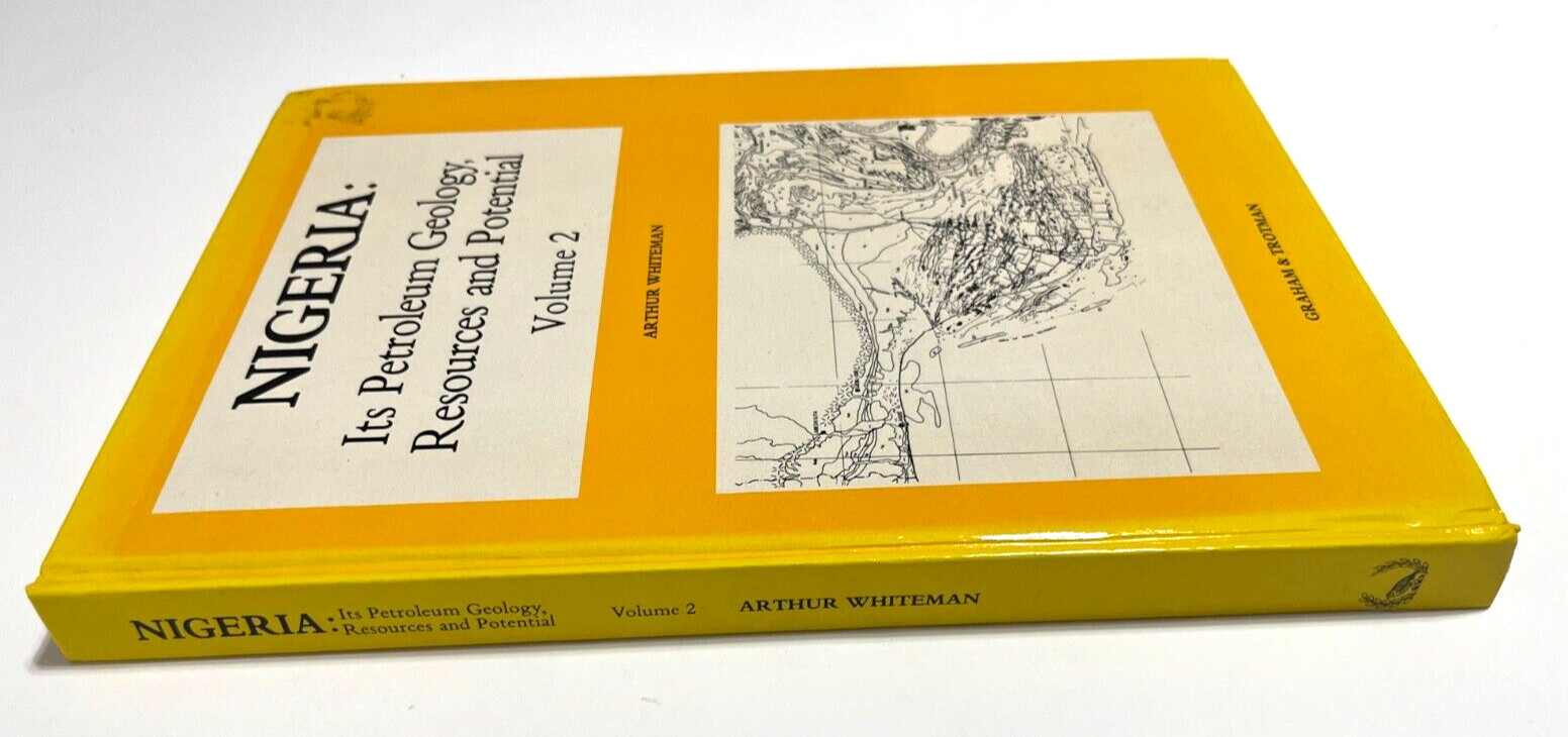 NIGERIA Petroleum Geology Resources Potential Vol 2 Hardcover Arthur Whiteman