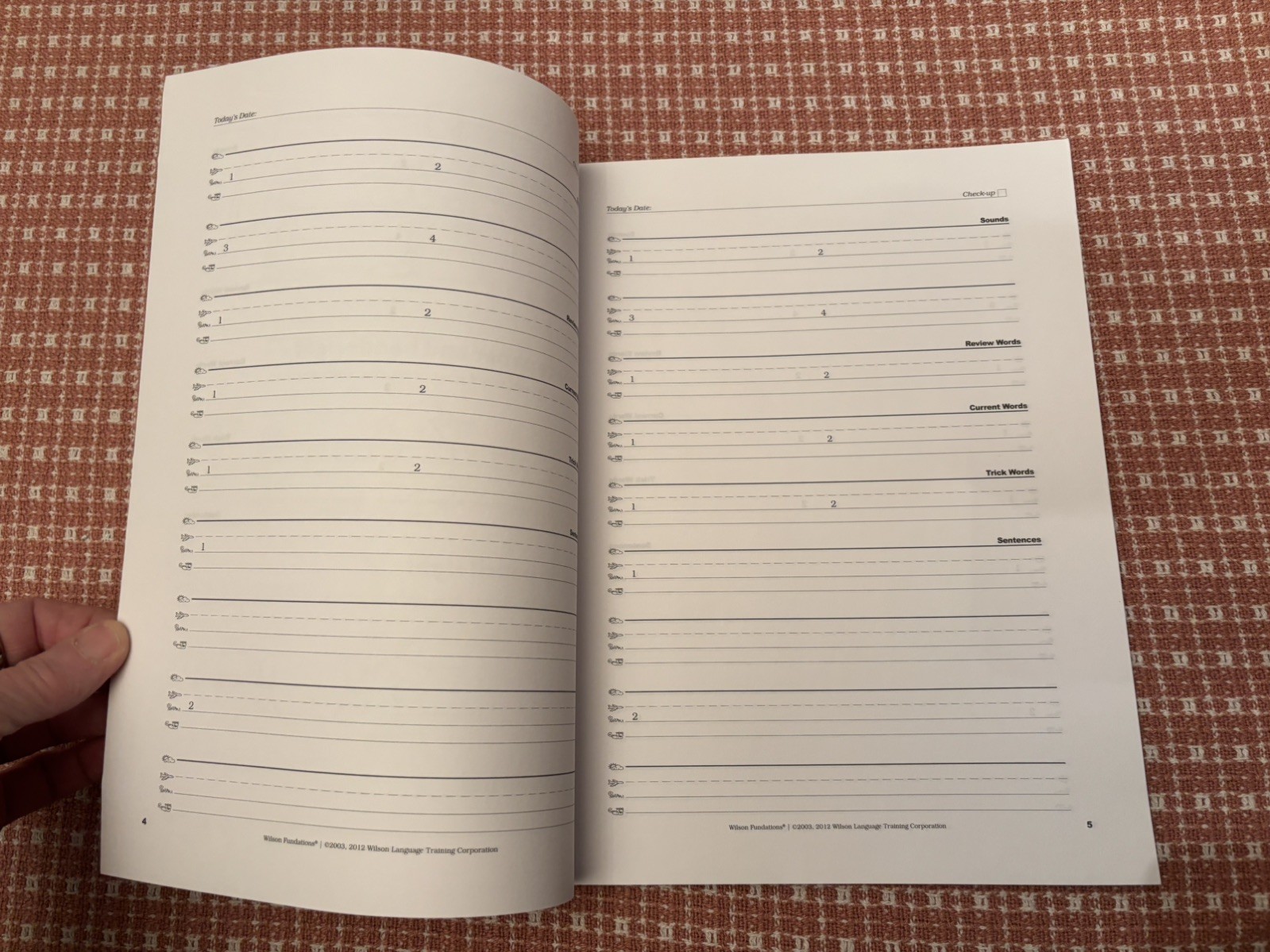 NEW 3 Wilson Fundations Books: 1 Student K Notebook 2 Composition Bks Level 1-2
