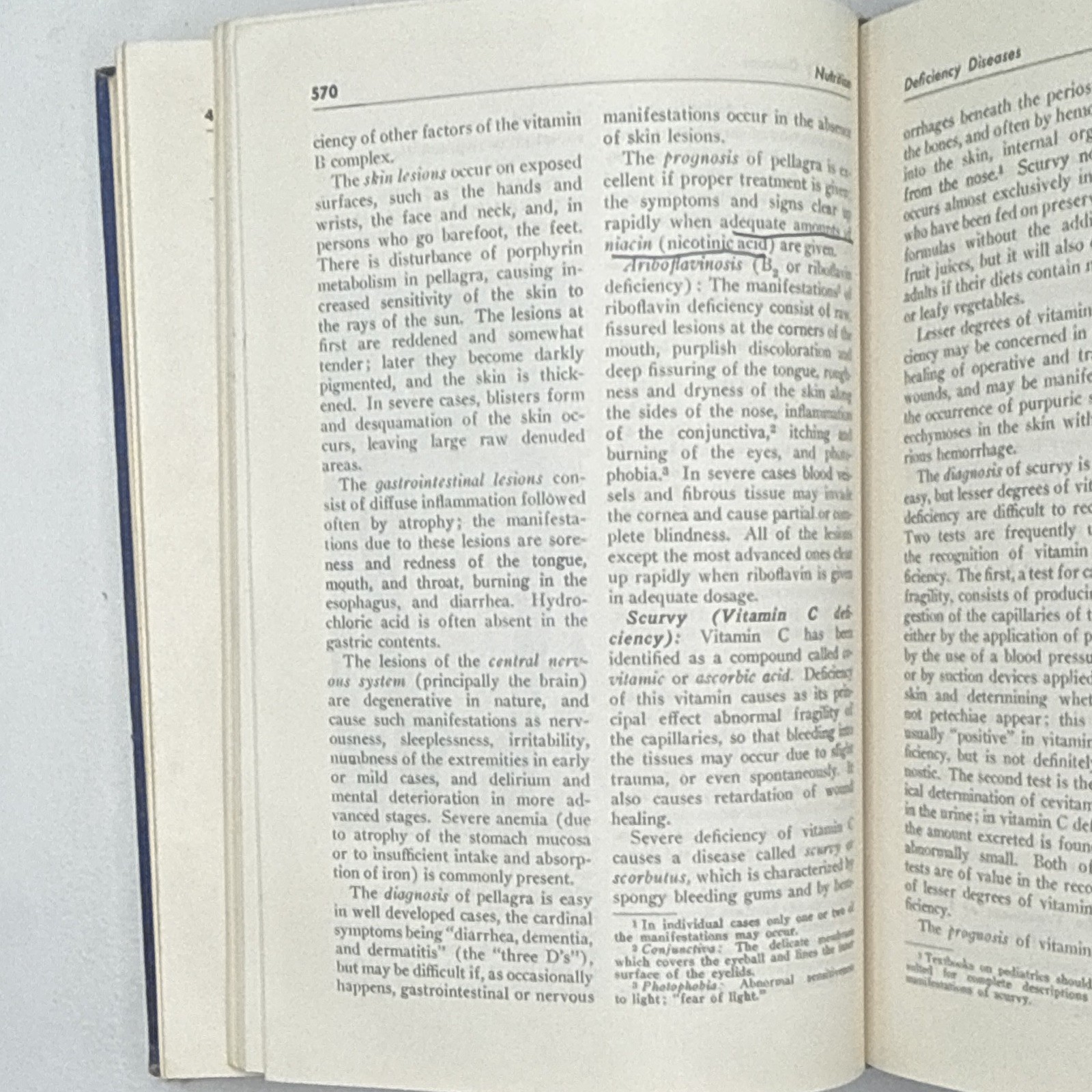 Medical Nursing 4th Ed HC Illustrated Hull & Perrodin 1949 F.A. Davis