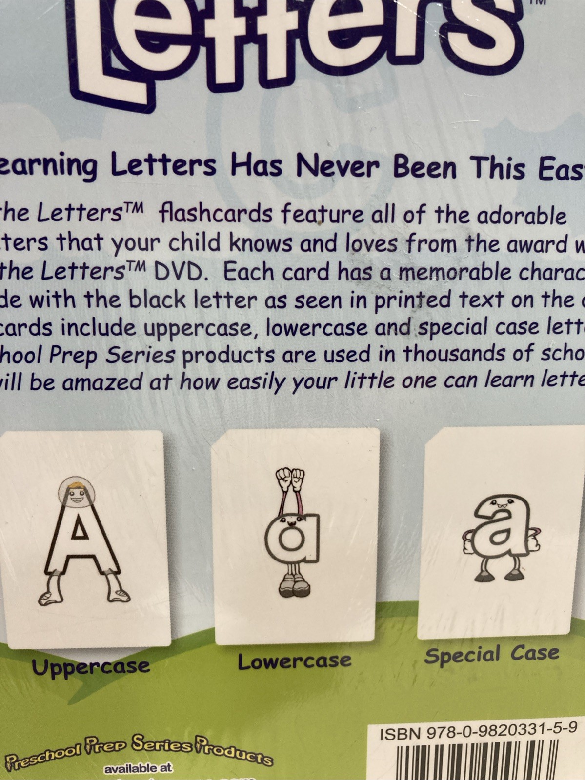 Preschool Prep Series Products Meet The Letters Flashcards New In Sealed Box B3