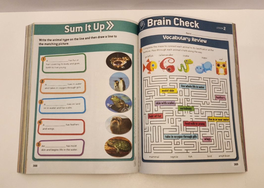 HMH Florida Science : Student Edition Grade 3 (Paperback) Like New