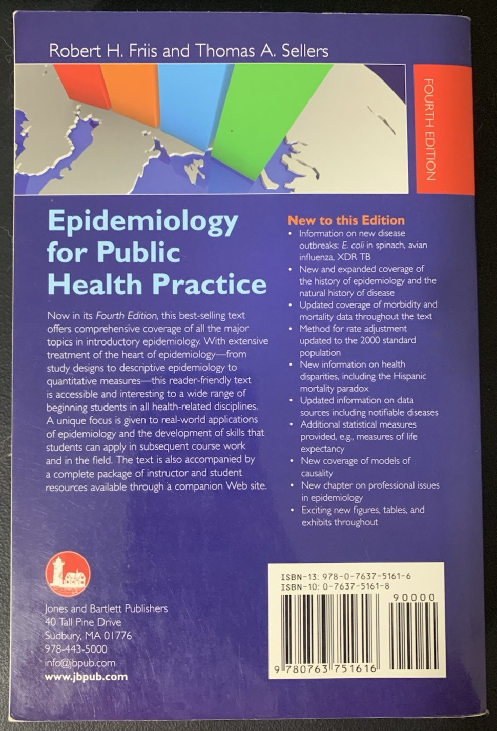 Epidemiology for Public Health Practice by Robert H. Friis and Thomas Sellers