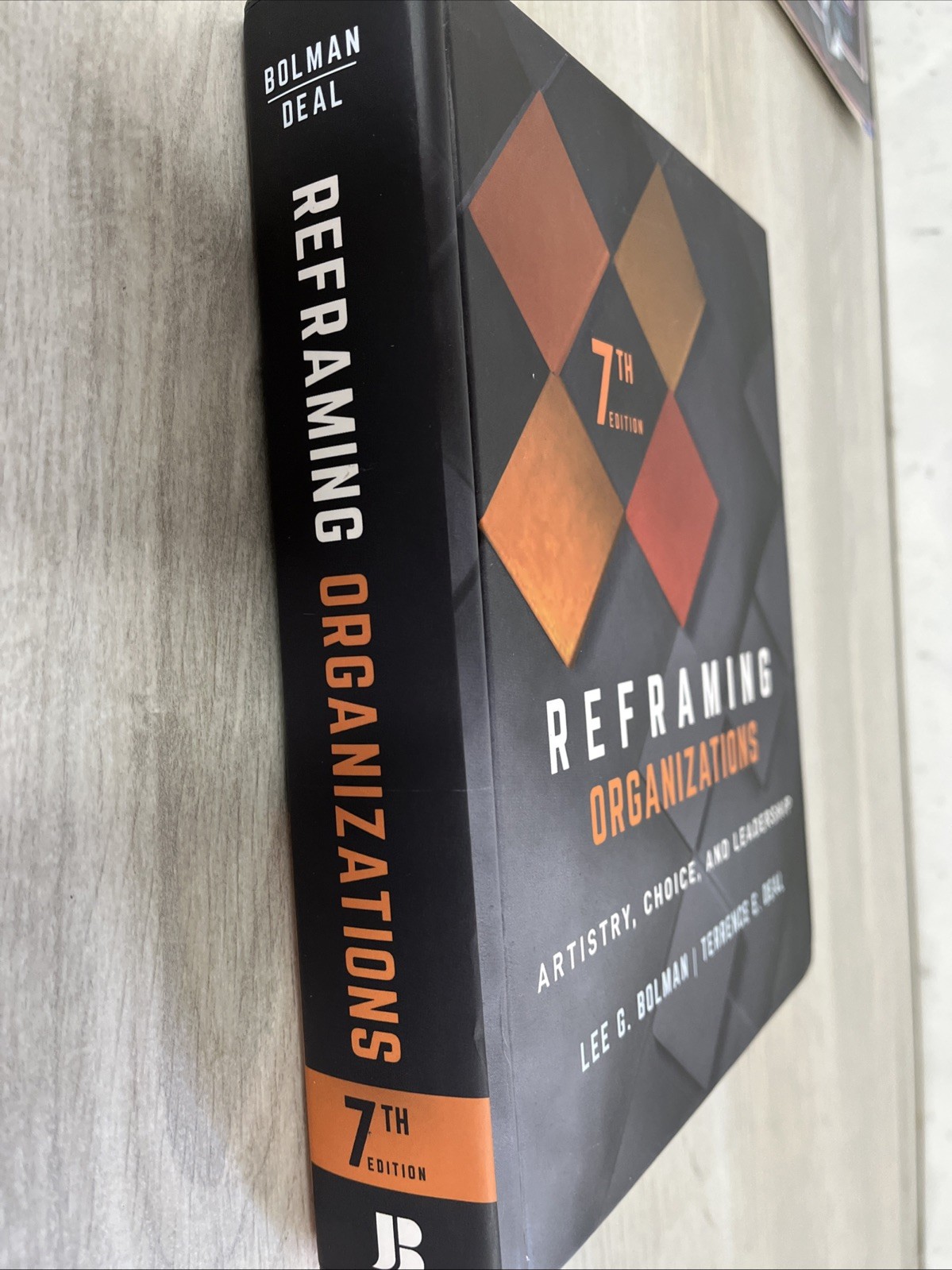 Reframing Organizations 7th Edition Hardcover By Lee G. Bolman D1