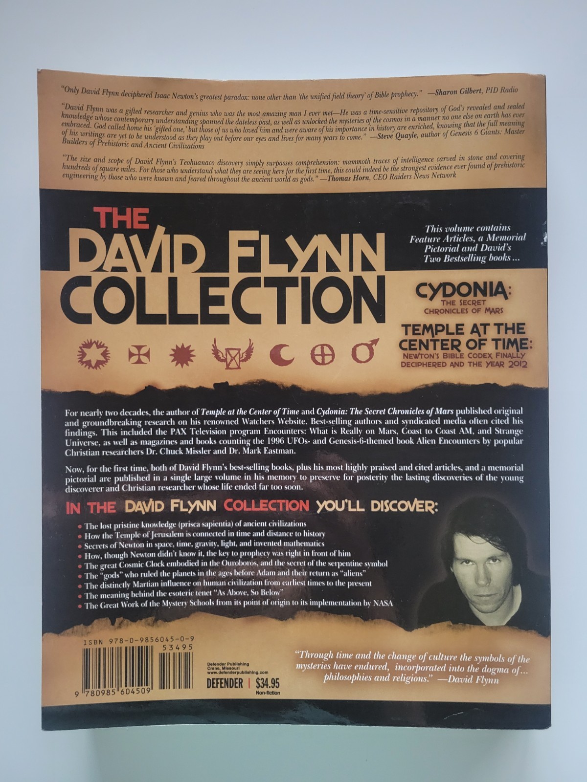 THE DAVID FLYNN COLLECTION TEMPLE AT CENTER OF TIME CYDONIA SECRET CHRON OF MARS