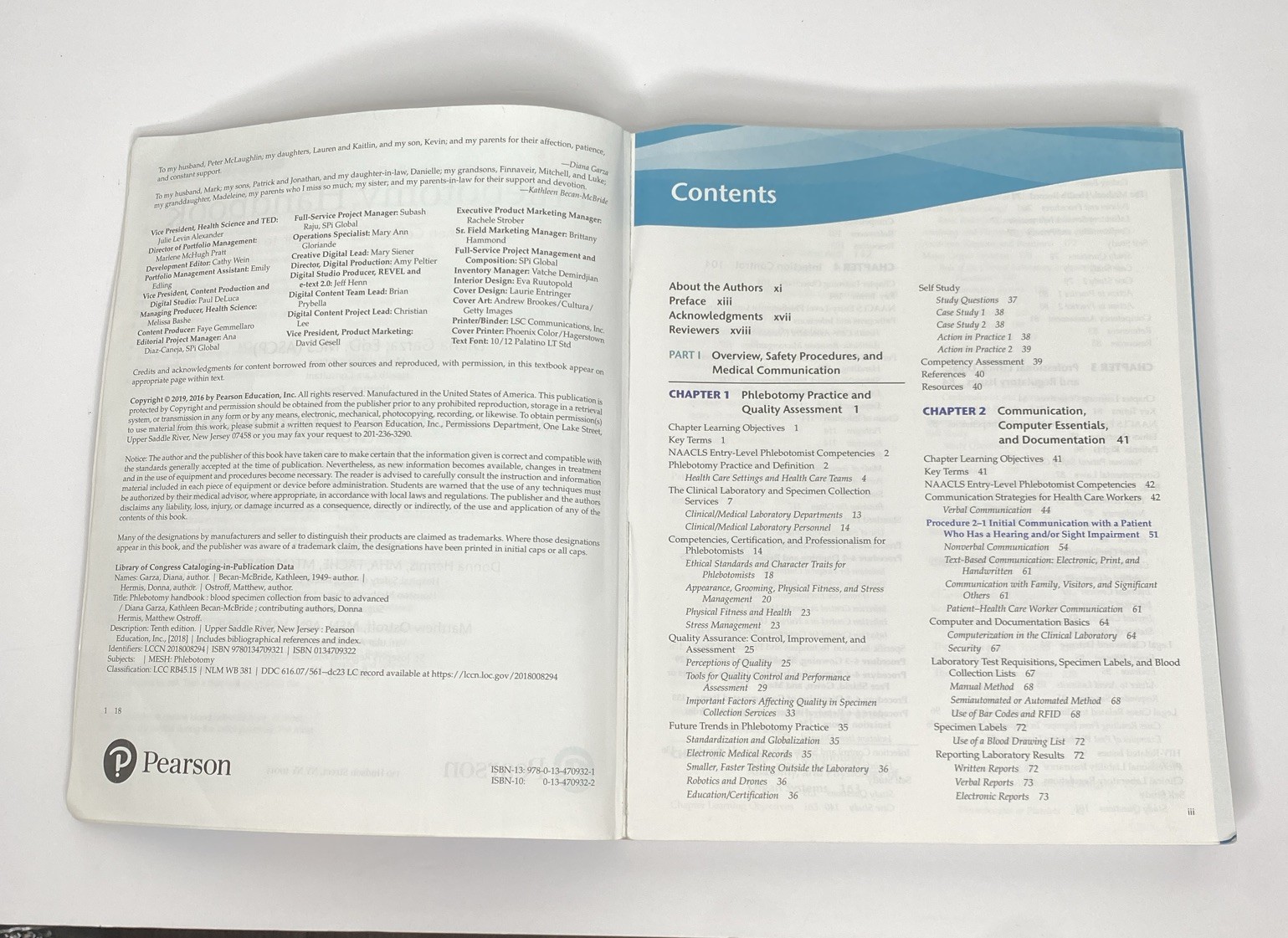 Phlebotomy Handbook Blood Specimen Collection 10th Edition VG