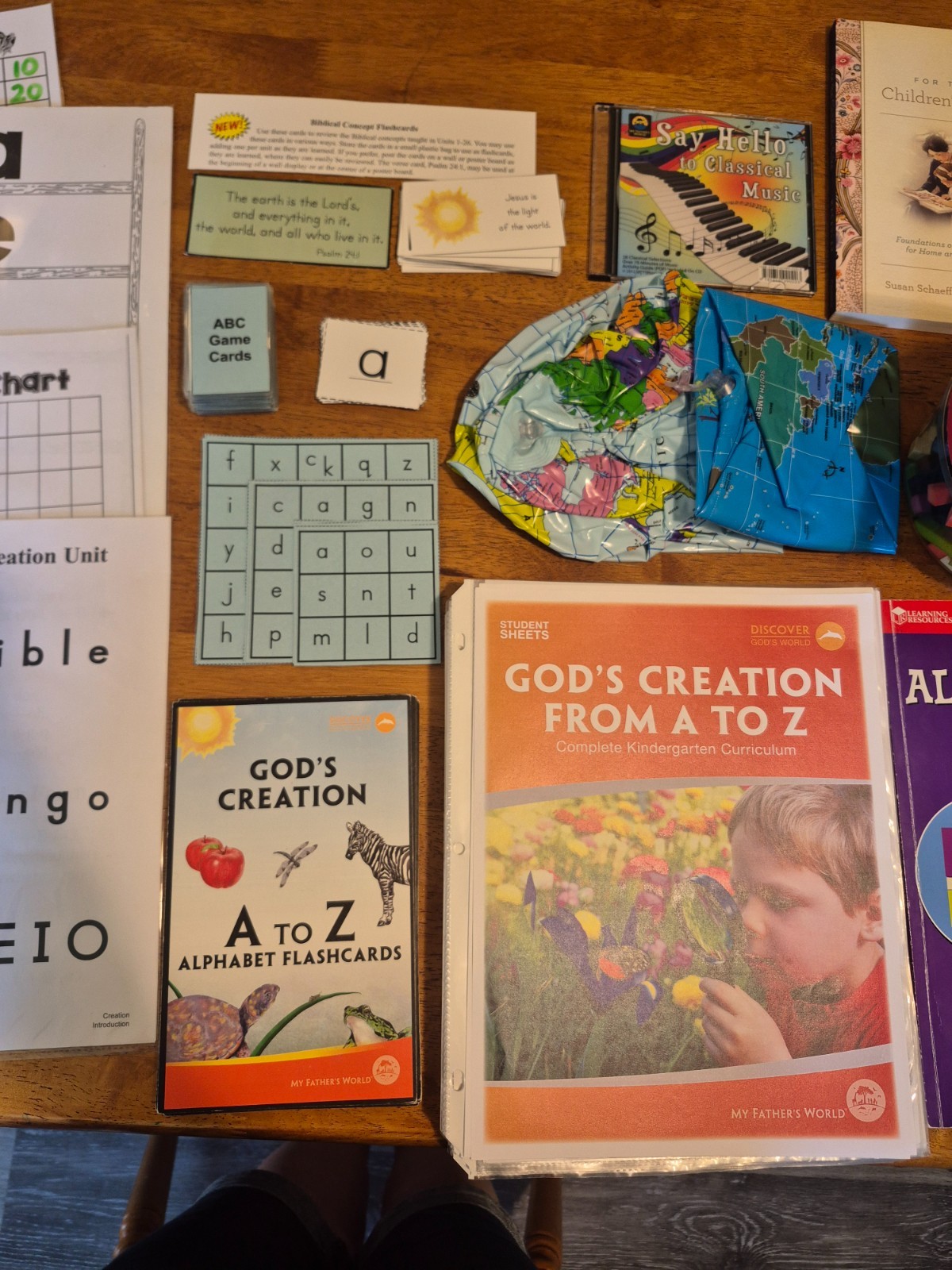 God’s Creation From A to Z Kindergarten Curriculum My Father’s World