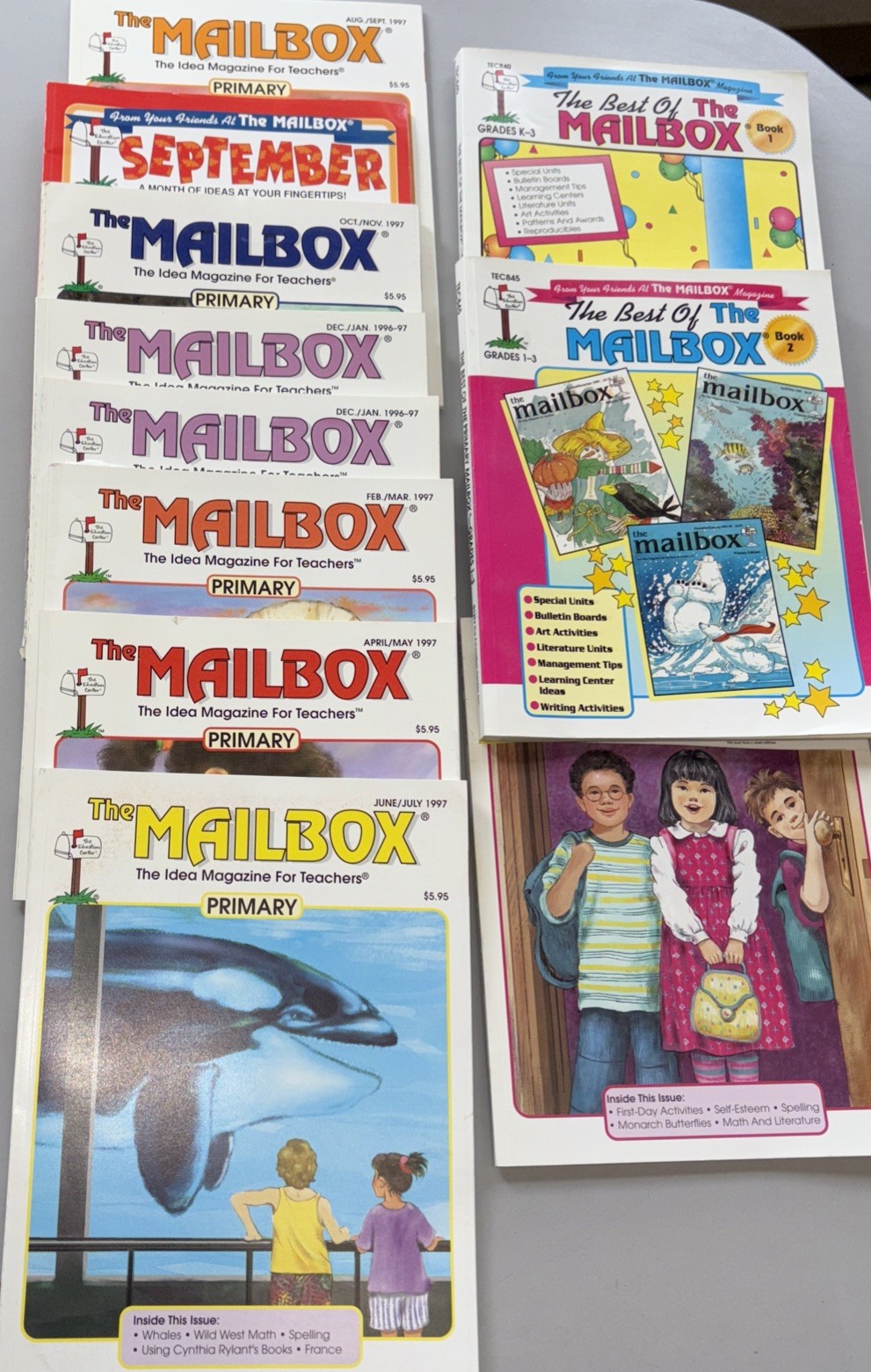 The Mailbox Idea Magazine for Teachers; The Best Of The Mailbox Gr K-3 #1 & 2