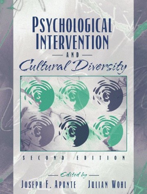 Psychological Intervention and Cultural Diversity Hardcover