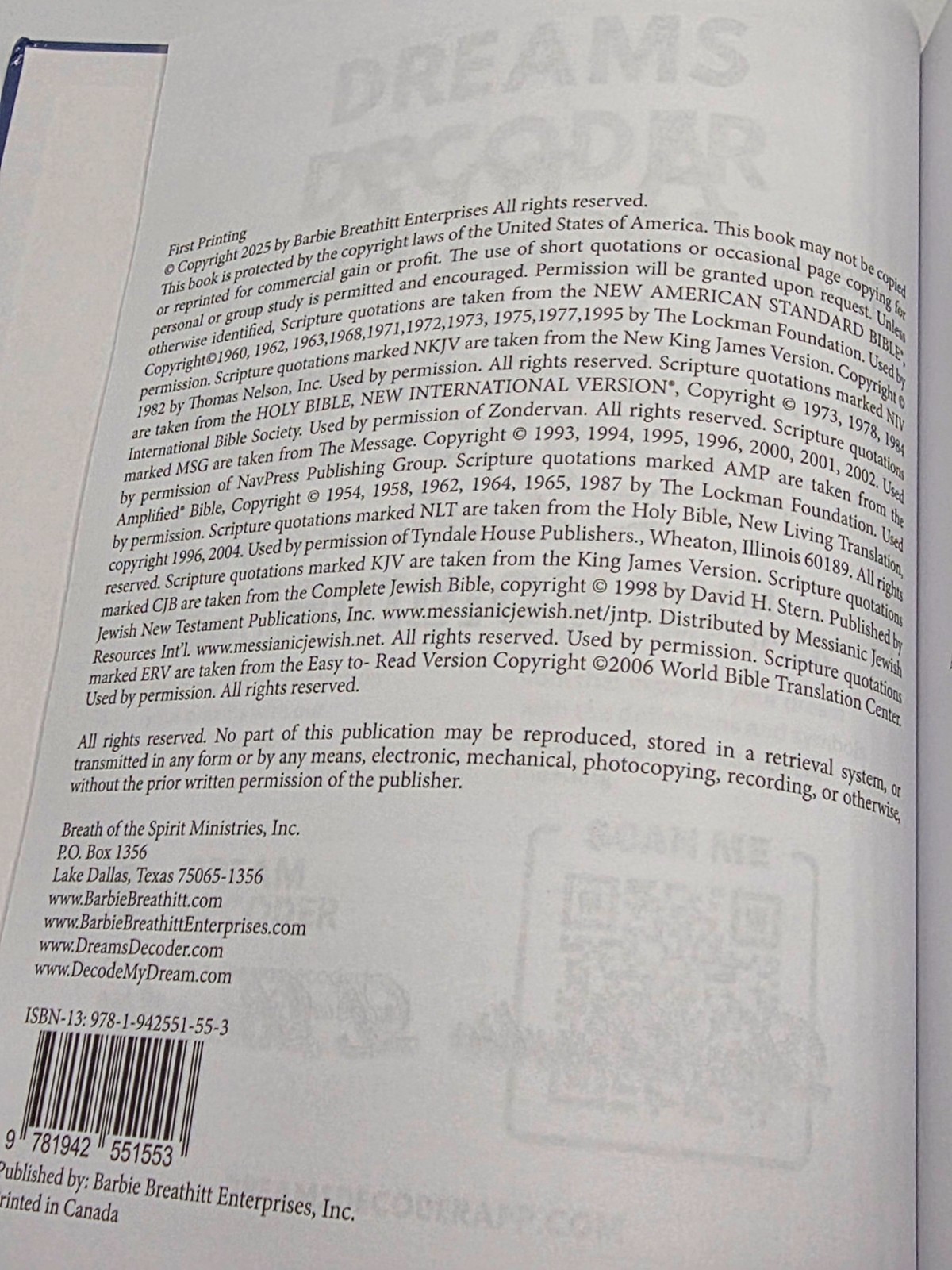 A to Z Dream Symbology Dictionary Volume 3