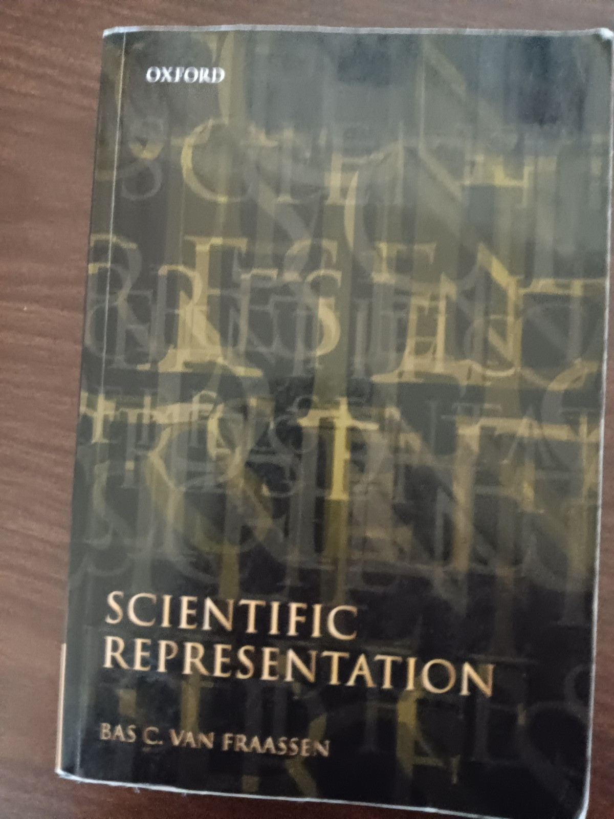 SCIENTIFIC REPRESENTATION: PARADOXES OF PERSPECTIVE By Van Bas C. Fraassen